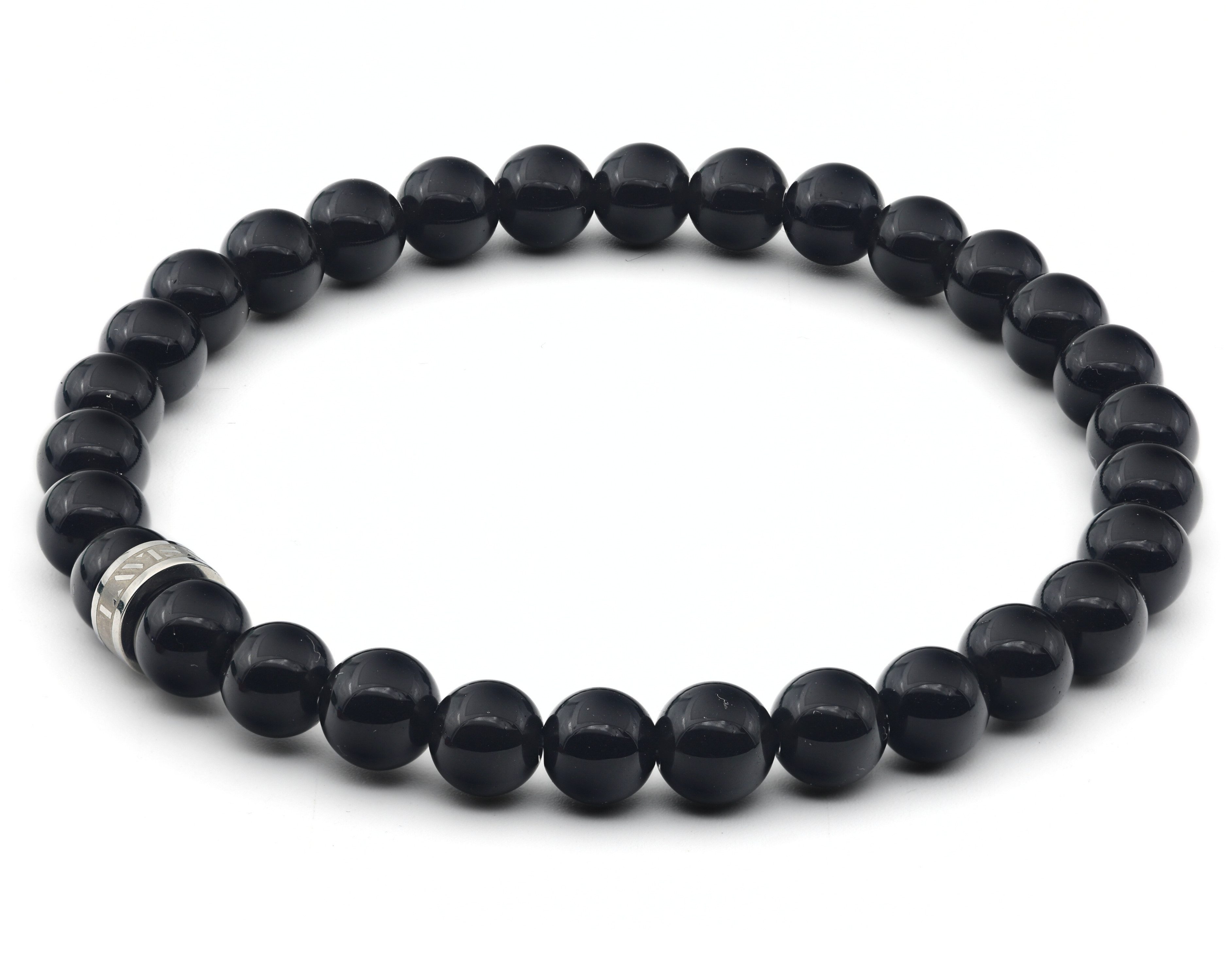 LAVISA Armband Armband 6mm Echte Edelstein Perlen, Kristalle, Heilsteine, O günstig online kaufen