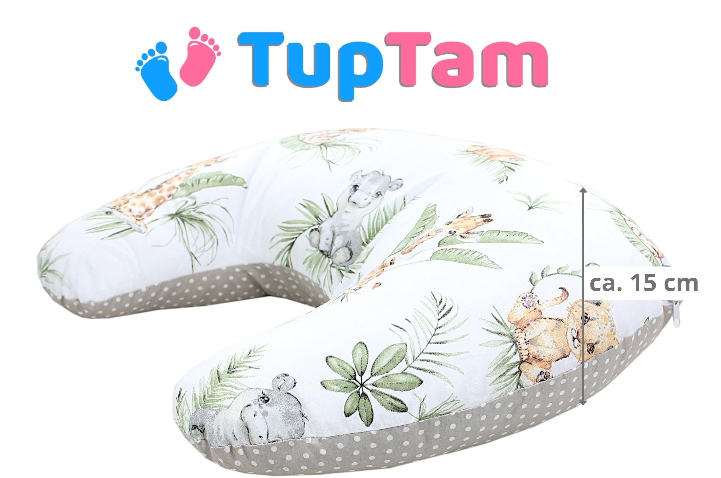 TupTam Stillkissen TupTam Baby Stillkissen Klein mit Baumwoll-Bezug