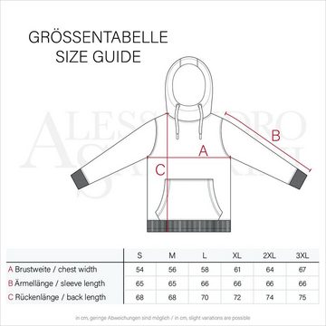 Alessandro Salvarini Kapuzenpullover ASRemii Hoodie mit Kapuze