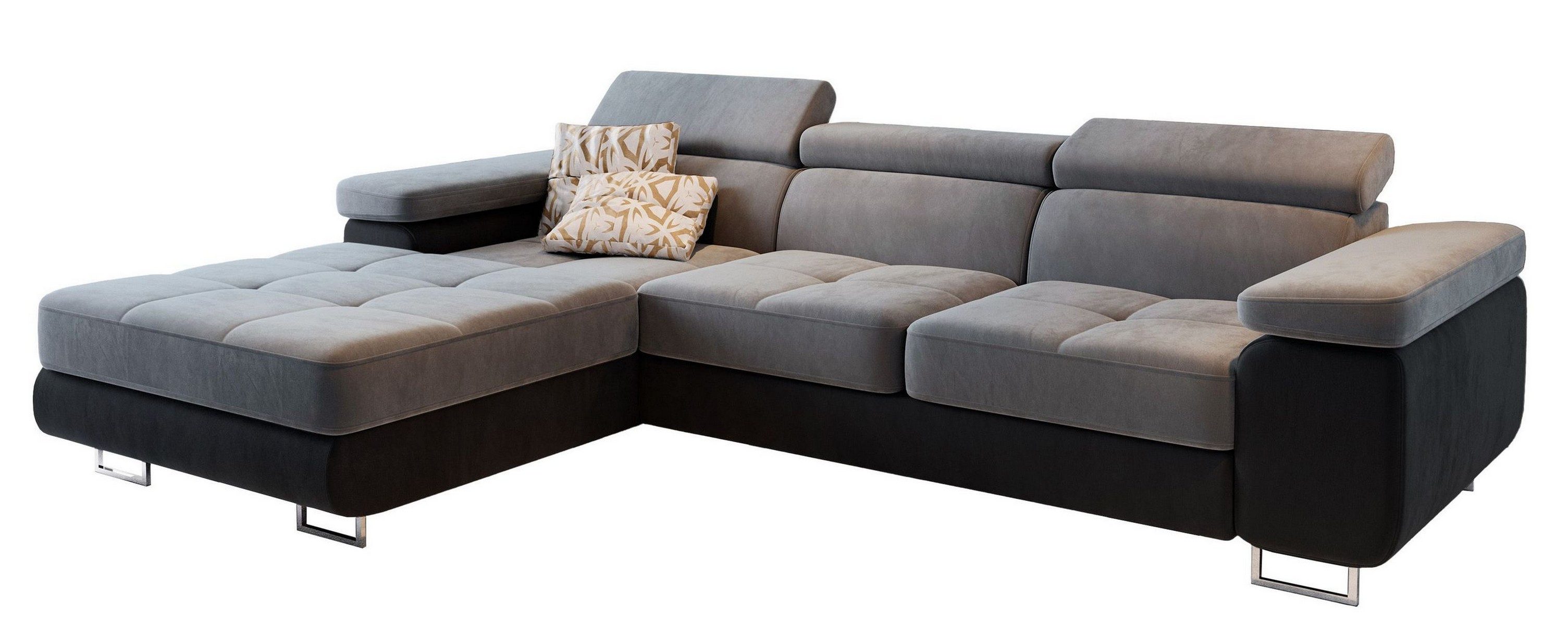 Masseno Ecksofa ELMA mit Schlaffunktion L-Form, günstig online kaufen