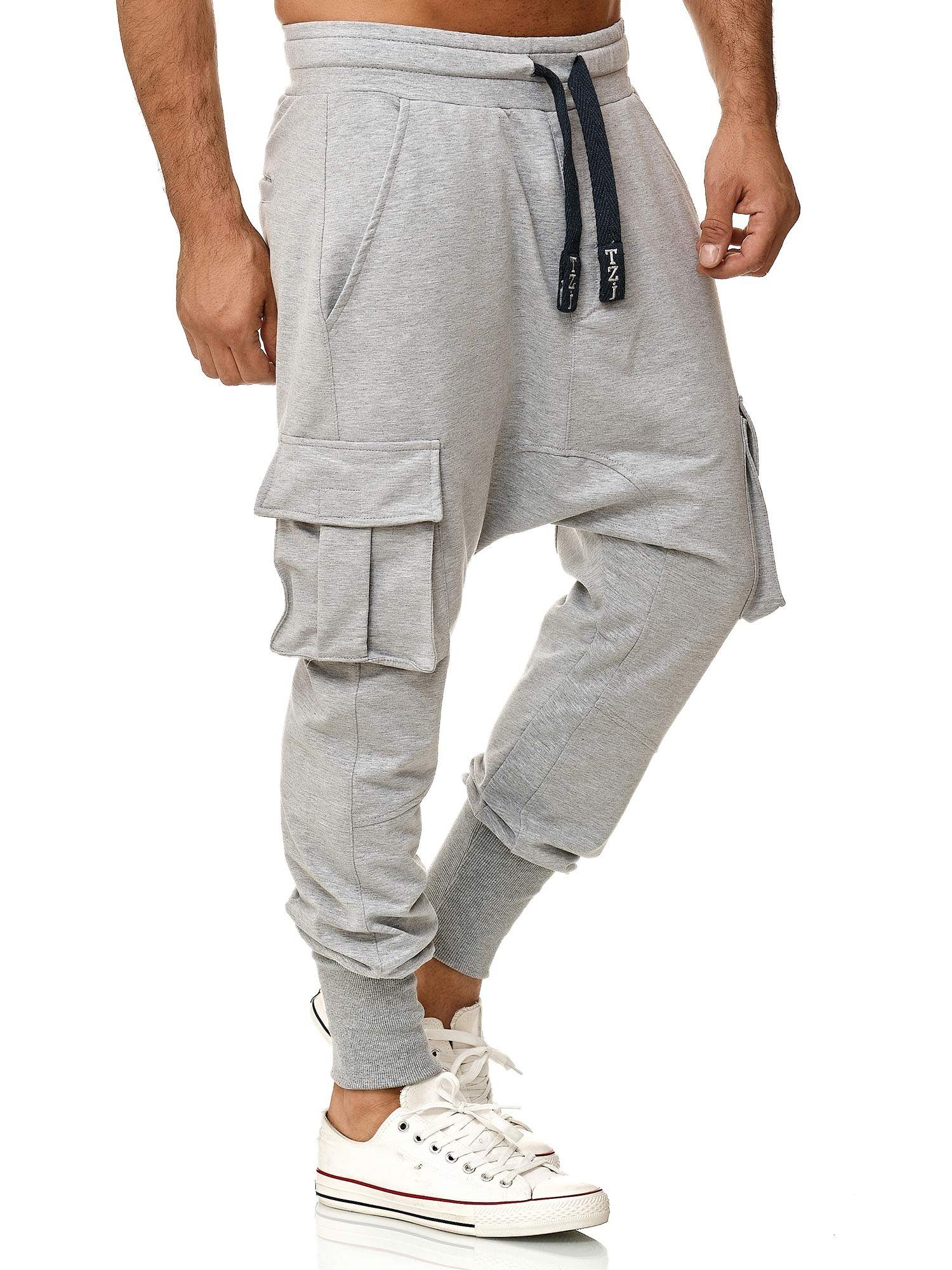 Tazzio Jogginghose 19619 Sporthose mit modernen Cargo-Taschen