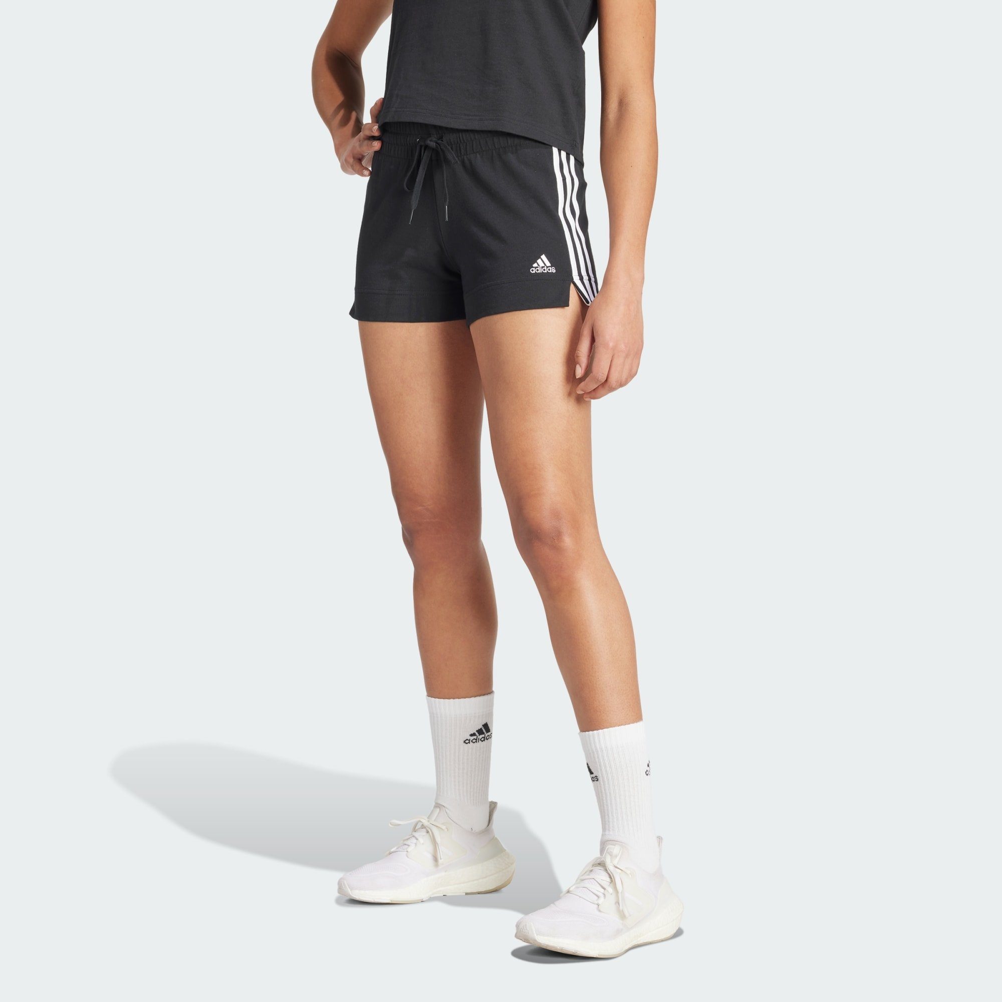 adidas Sportswear Shorts ESSENTIALS SLIM 3-STREIFEN SHORTS günstig online kaufen