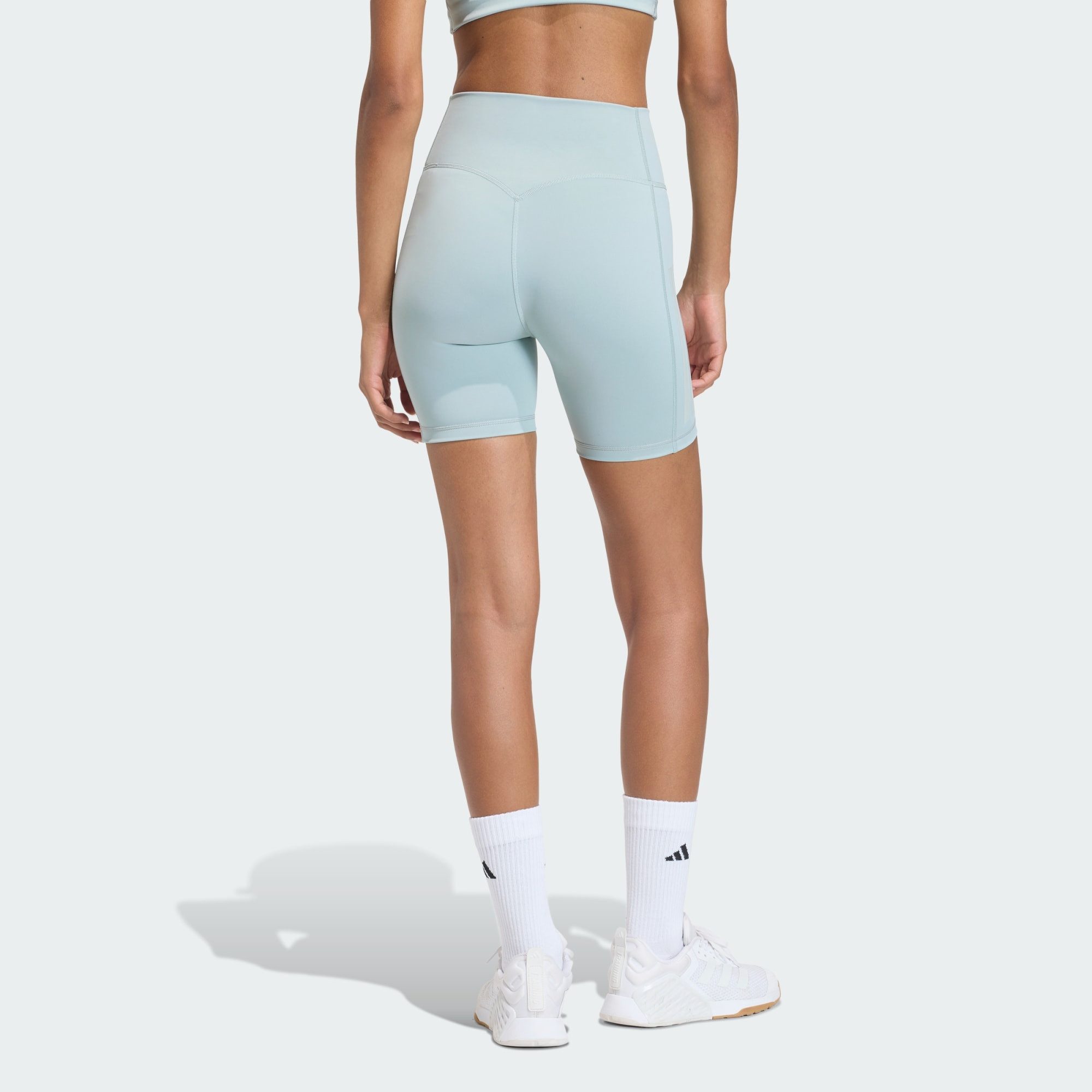 adidas Performance Funktionsleggings OPTIME WORKOUT 3-STREIFEN KURZE LEGGIN günstig online kaufen