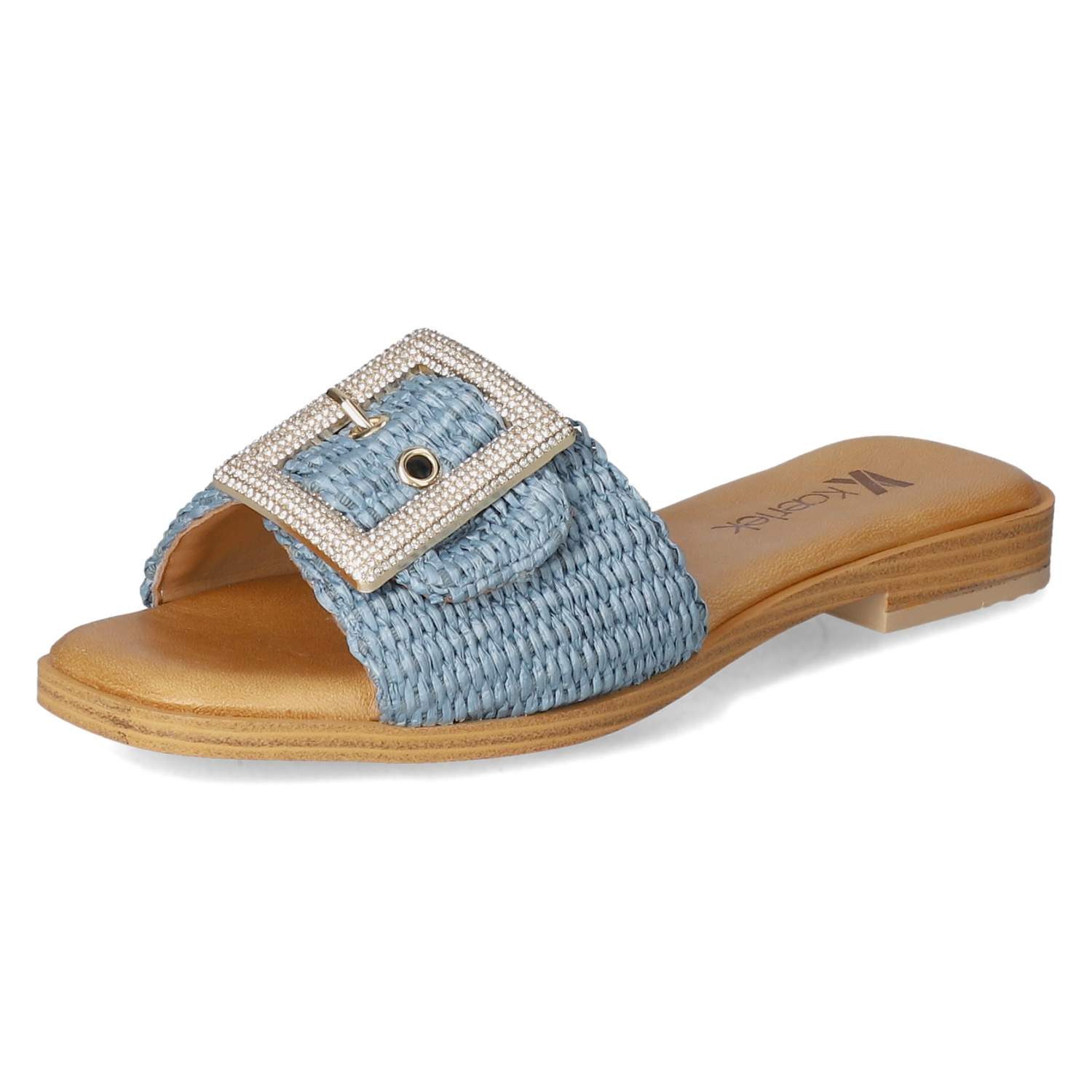 Kaerlek Kaerlek 4268 - 7853 Naturale - Jeans Damen Synthetik blue Pantolette