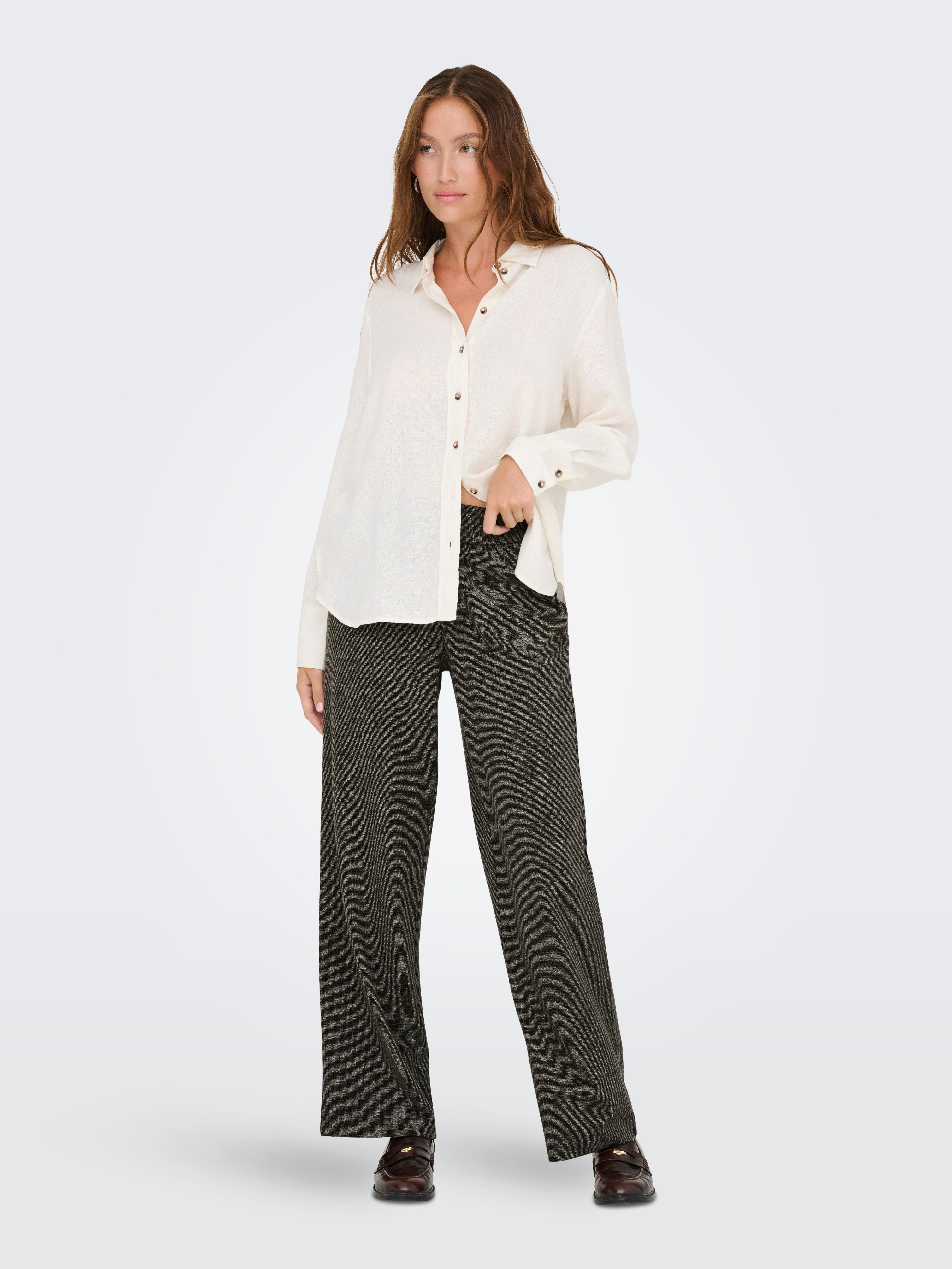 ONLY Schlupfhose ONLDELL MW WIDE PULL-UP günstig online kaufen