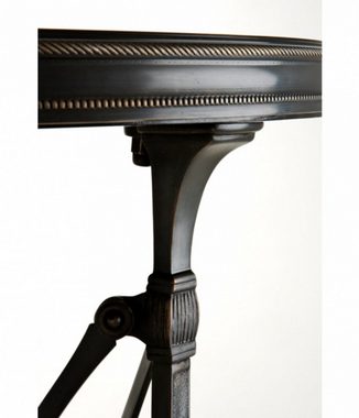 Casa Padrino Beistelltisch Luxus Art Deco Designer Beistelltisch Anthrazit 42 x H. 55 cm - Luxus Tisch