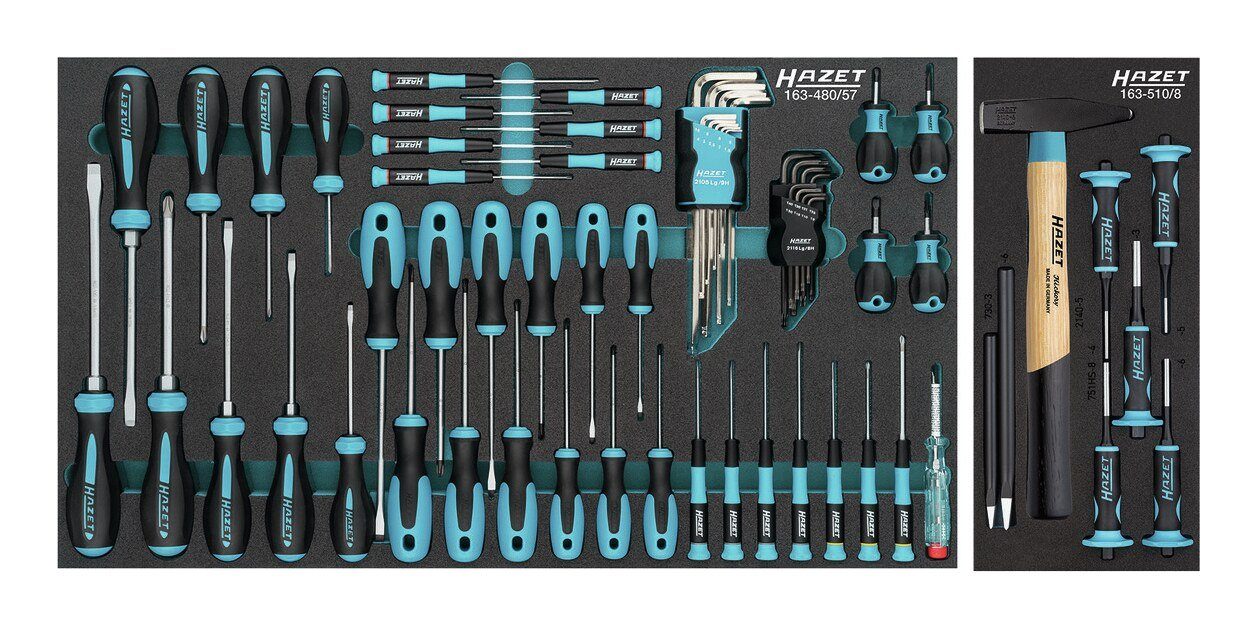 HAZET workshop trolley, 179NXXL-7/340, 340-piece set