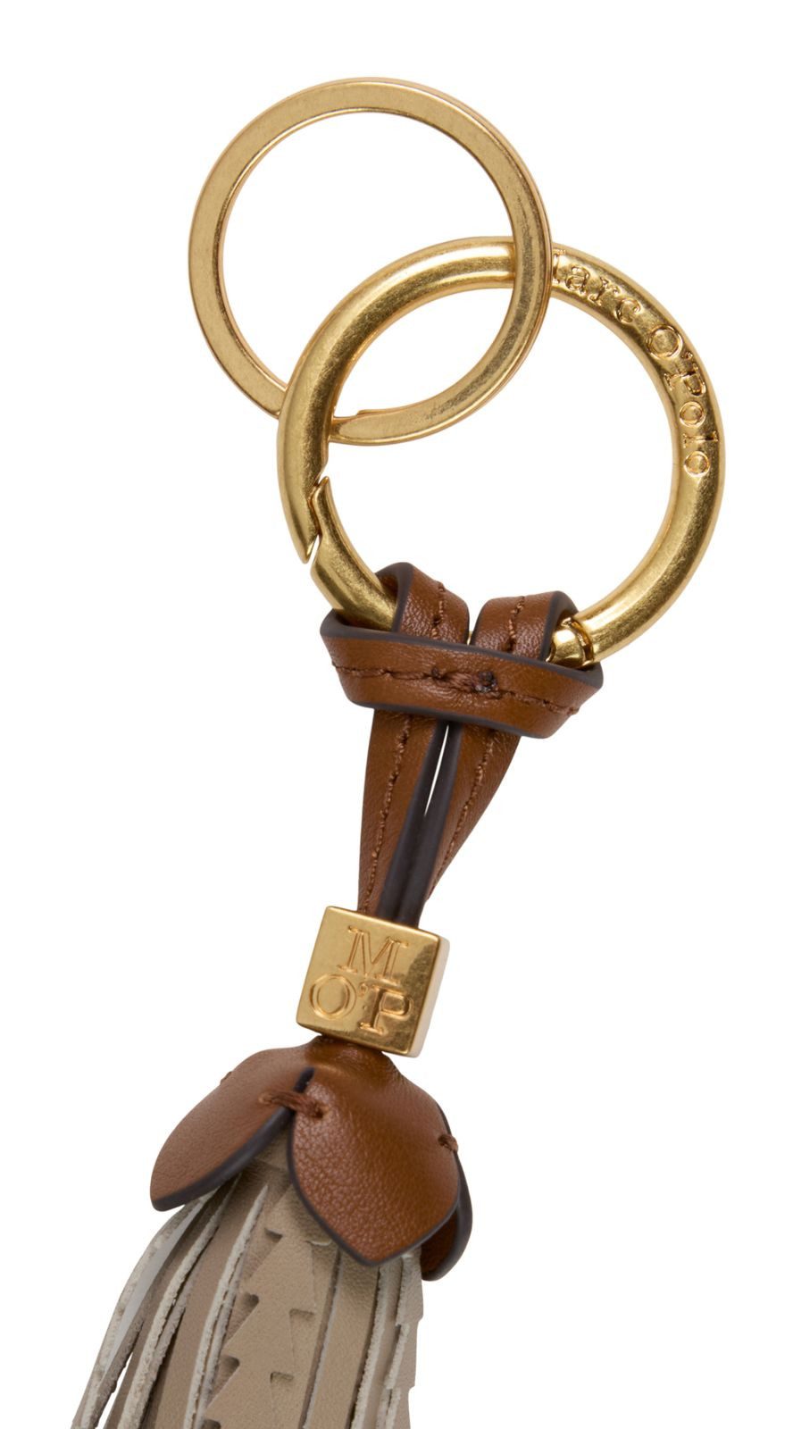 Marc O'Polo Schlüsselanhänger Leather Keyring, aus echtem Leder