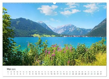 CALVENDO Wandkalender Es is so schee am Achensee 2023 (Premium, hochwertiger DIN A2 Wandkalender 2023, Kunstdruck in Hochglanz)