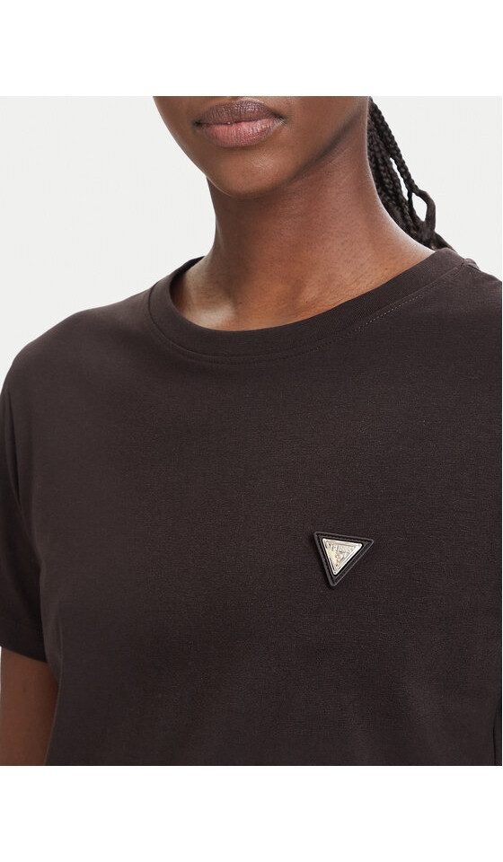 Guess Kurzarmshirt COLETTE T-SHIRT - T-Shirt Damen - Basicshirt - Kurzarmshirt