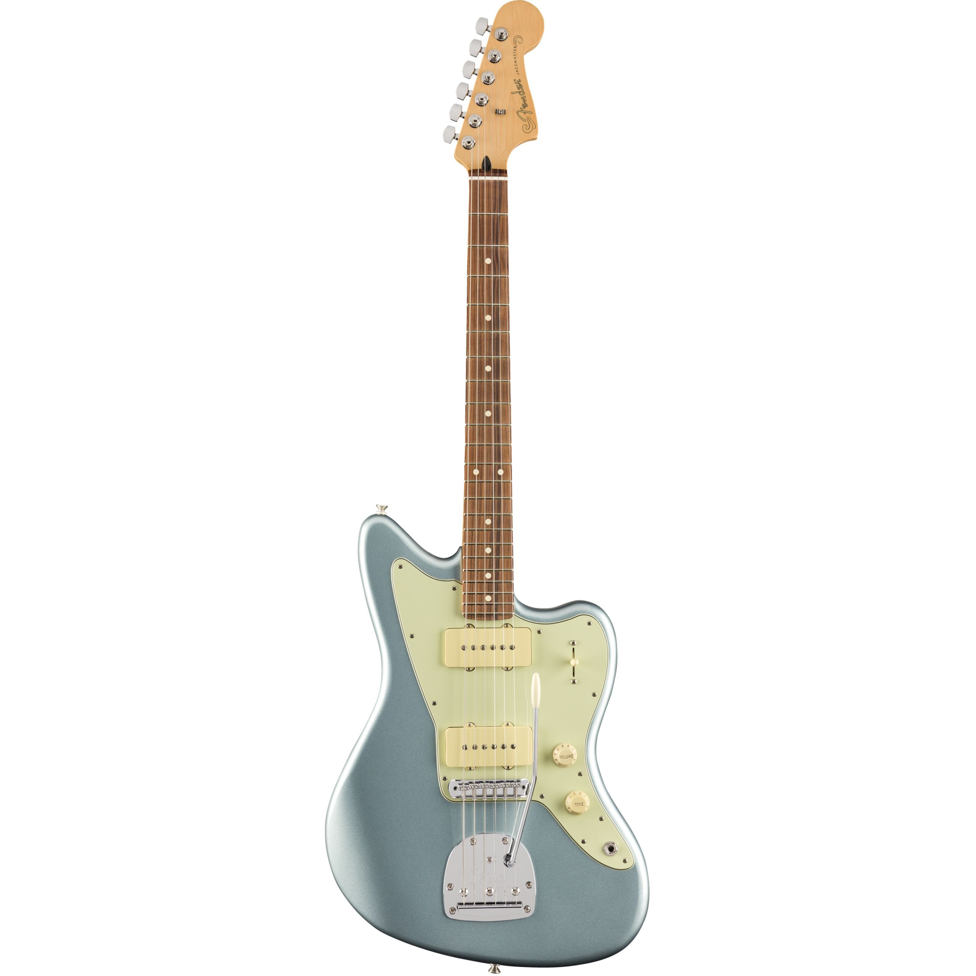 Fender E-Gitarre, E-Gitarren, Andere Modelle, Limited Edition Player Jazzmaster PF Ice Blue Metallic - E-Gitarre