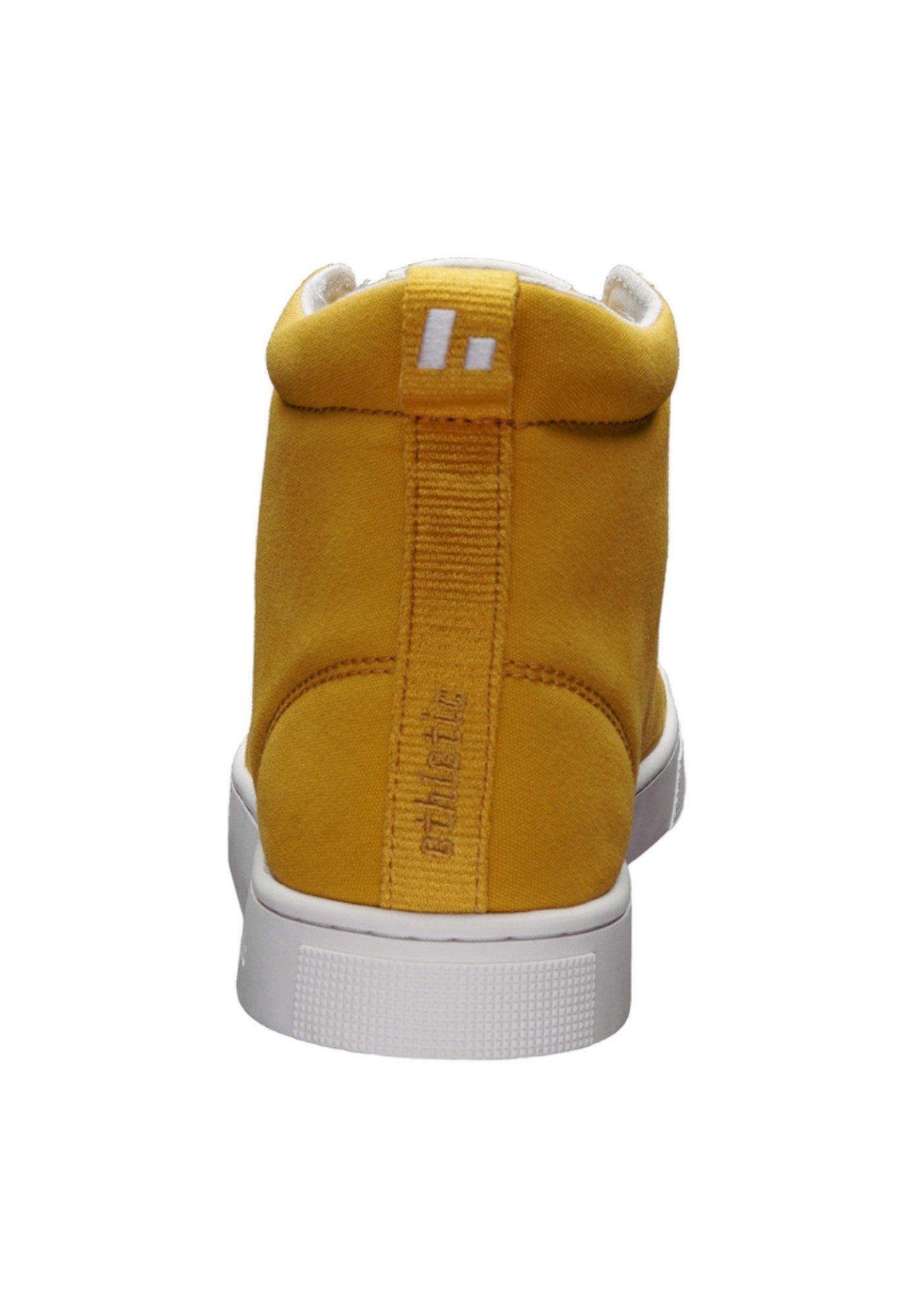 Cut ETHLETIC Sneaker Hi Fairtrade White Yellow Mustard Produkt Just - Active