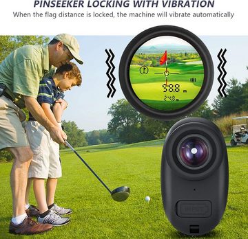 TACKLIFE Lasermessgerät, Laser Entfernungsmesser für Golf und Jagd