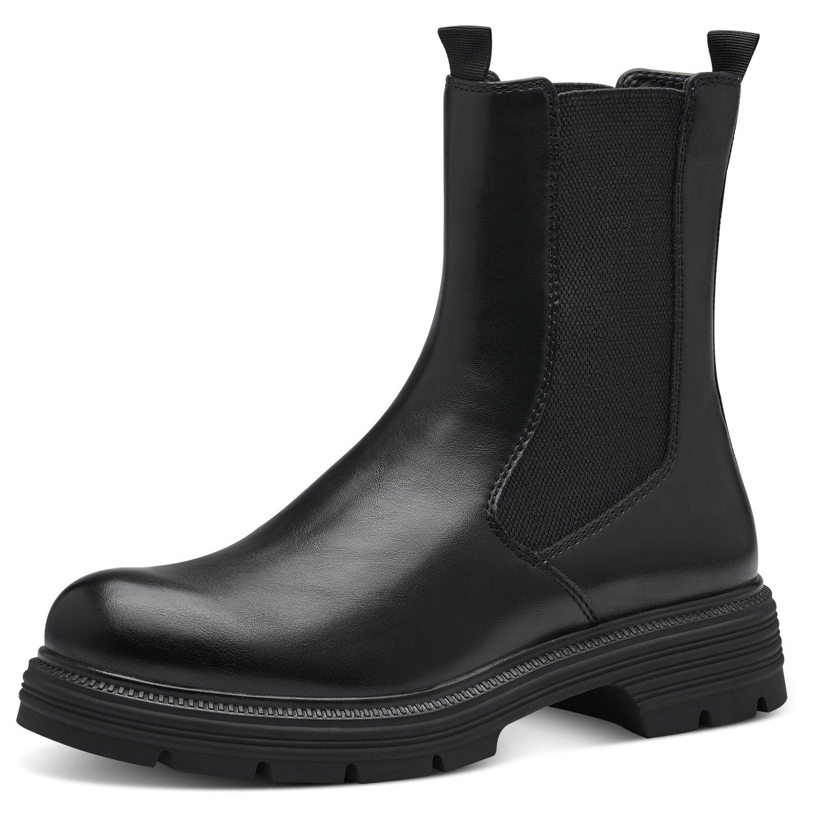 1-25437-41 001 Black Stiefelette