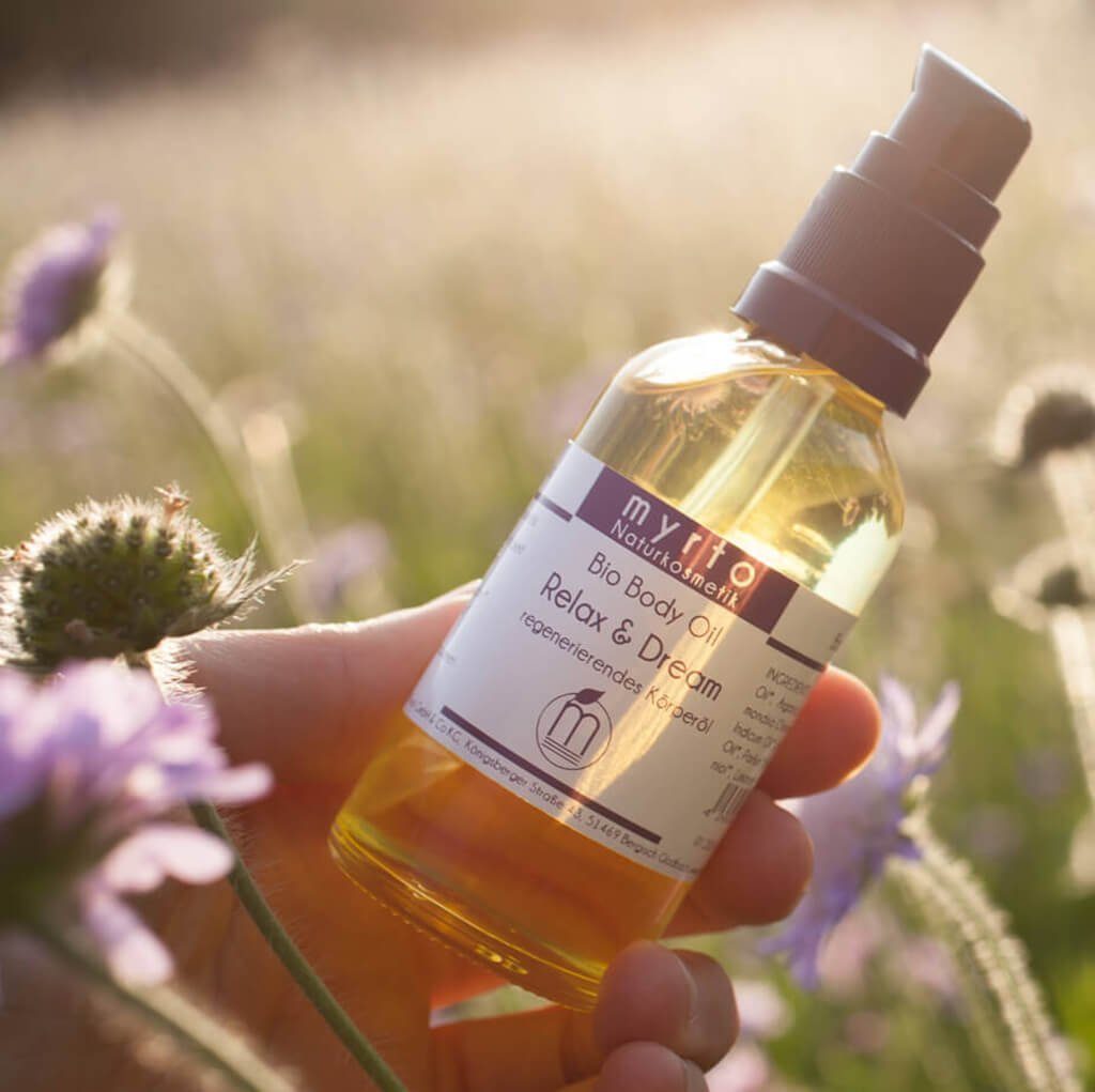 myrto Naturkosmetik After Sun-Öl Wild Berries - After Sun Körperöl, Bestbewertung bei Codecheck: 100% Grüner Ring EMPFEHLENSWERT