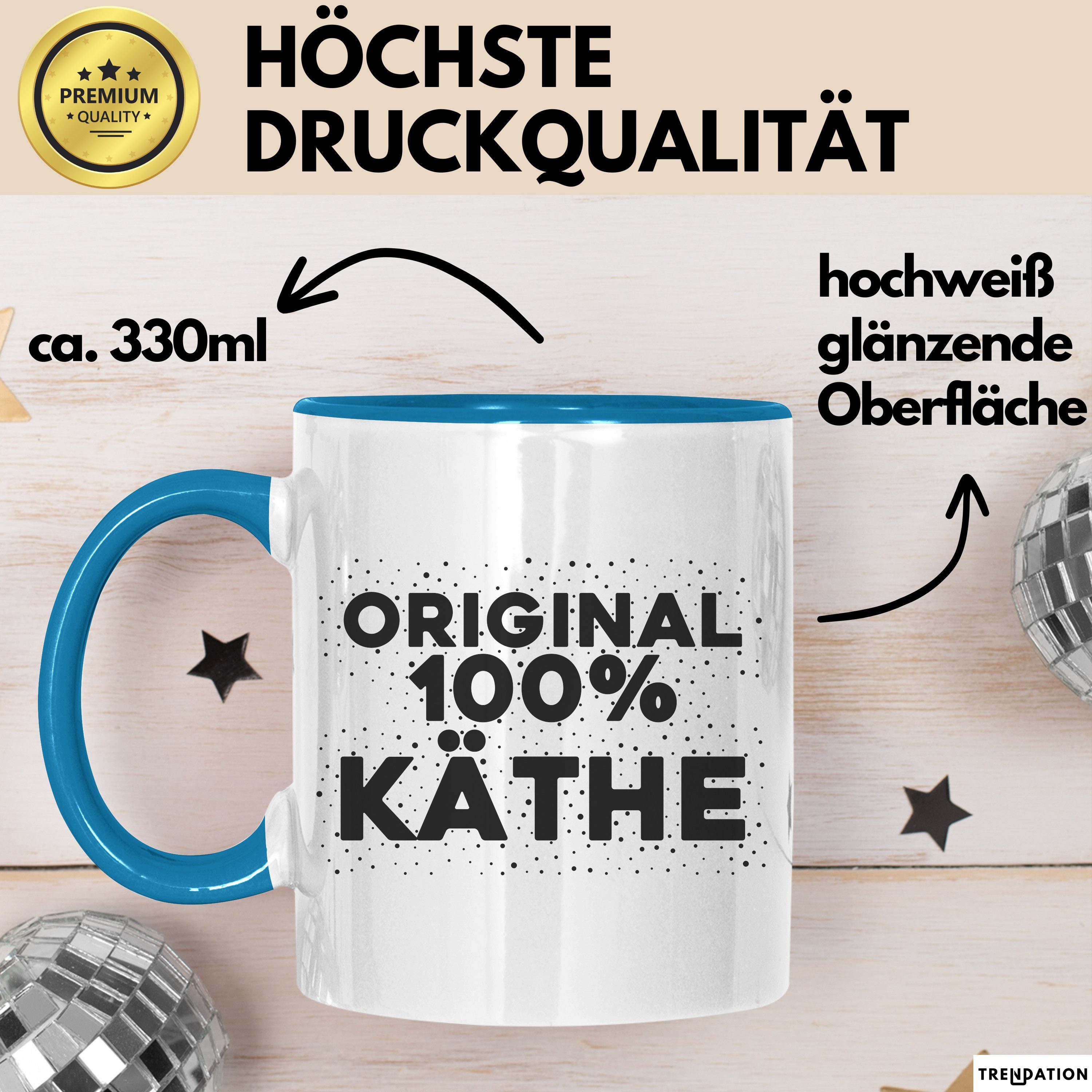 Trendation Tasse Kaethe Tasse Original 100% Kaethe Geschenk, Keramik