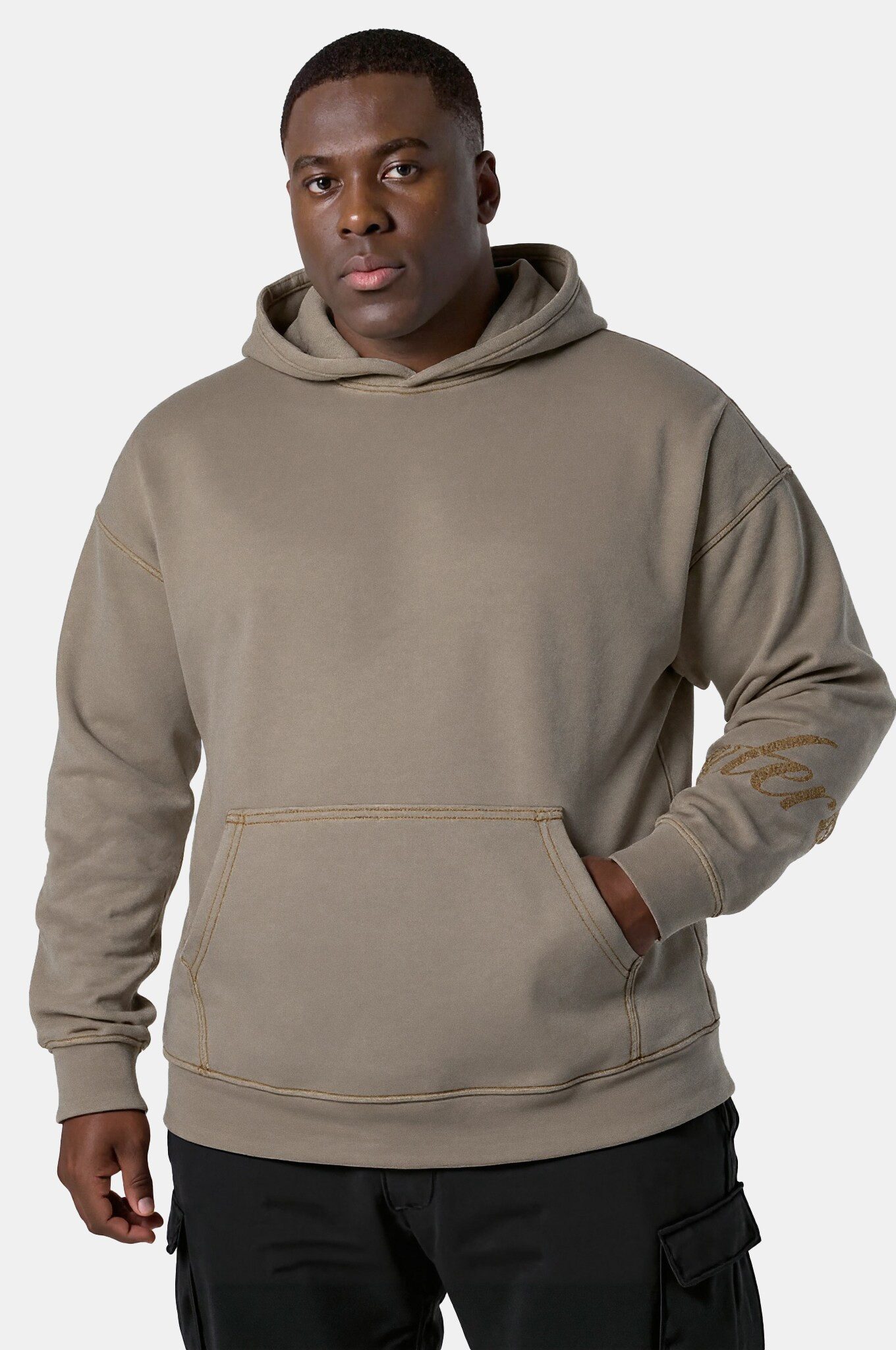 STHUGE Sweatshirt STHUGE Hoodie oversized Kapuzensweater bis 8 XL günstig online kaufen