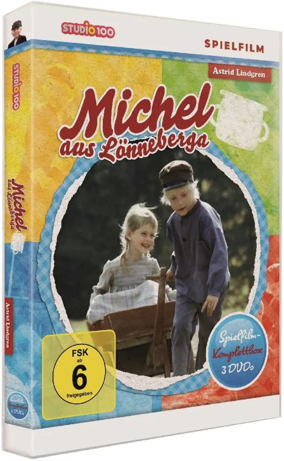 DVD Michel aus Lönneberga, 3 DVD (Spielfilm Komplettbox)