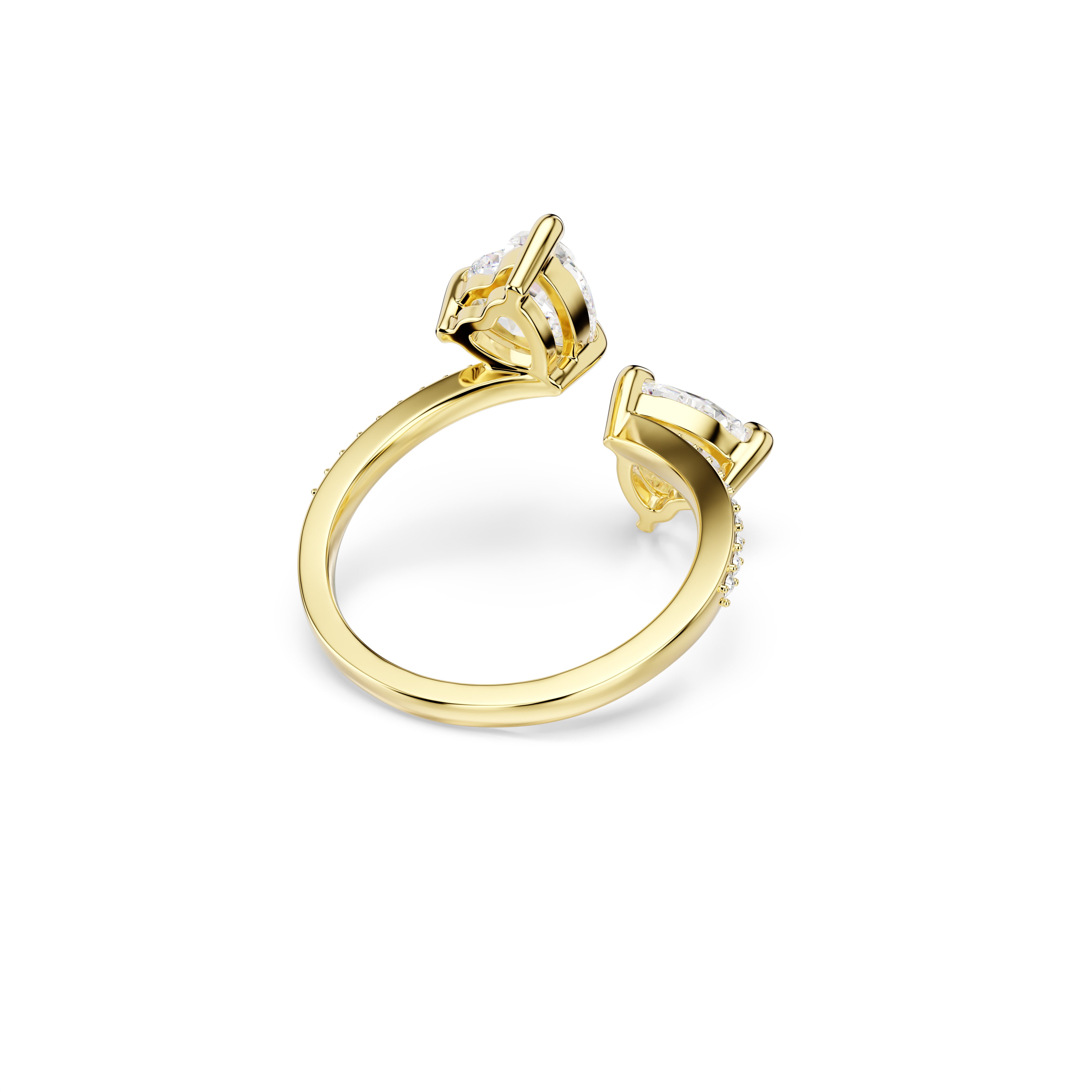 Swarovski Fingerring Schmuck Geschenk Mesmera Ring, mit Swarovski® Kristall, Zirkonia (synth)