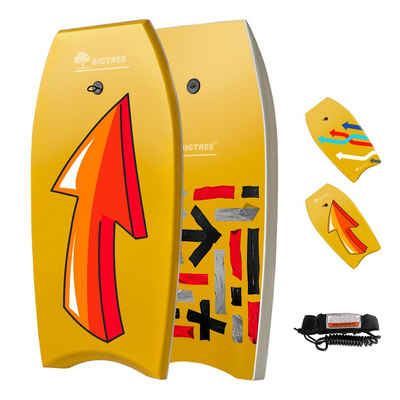 BIGTREE Schwimmbrett Sicheres Bodyboard Surfboad für Kinder und Erwachsene