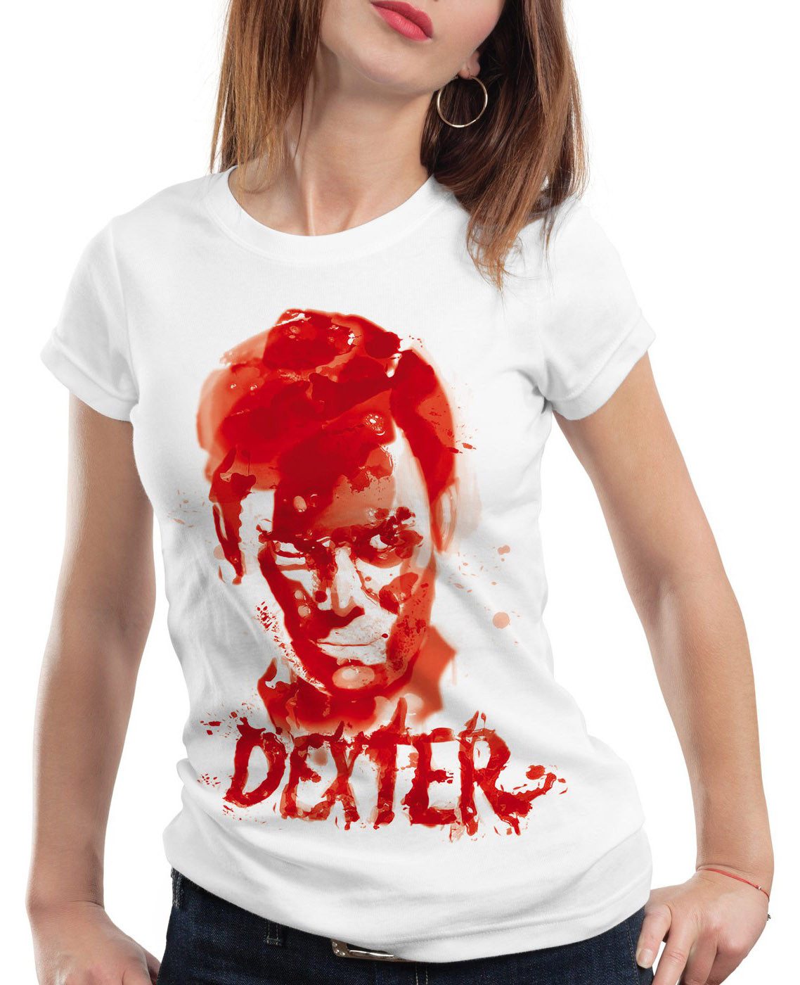 style3 T-Shirt DEXTER Miami blut mord morgan trinity serienkiller dvd tv serie