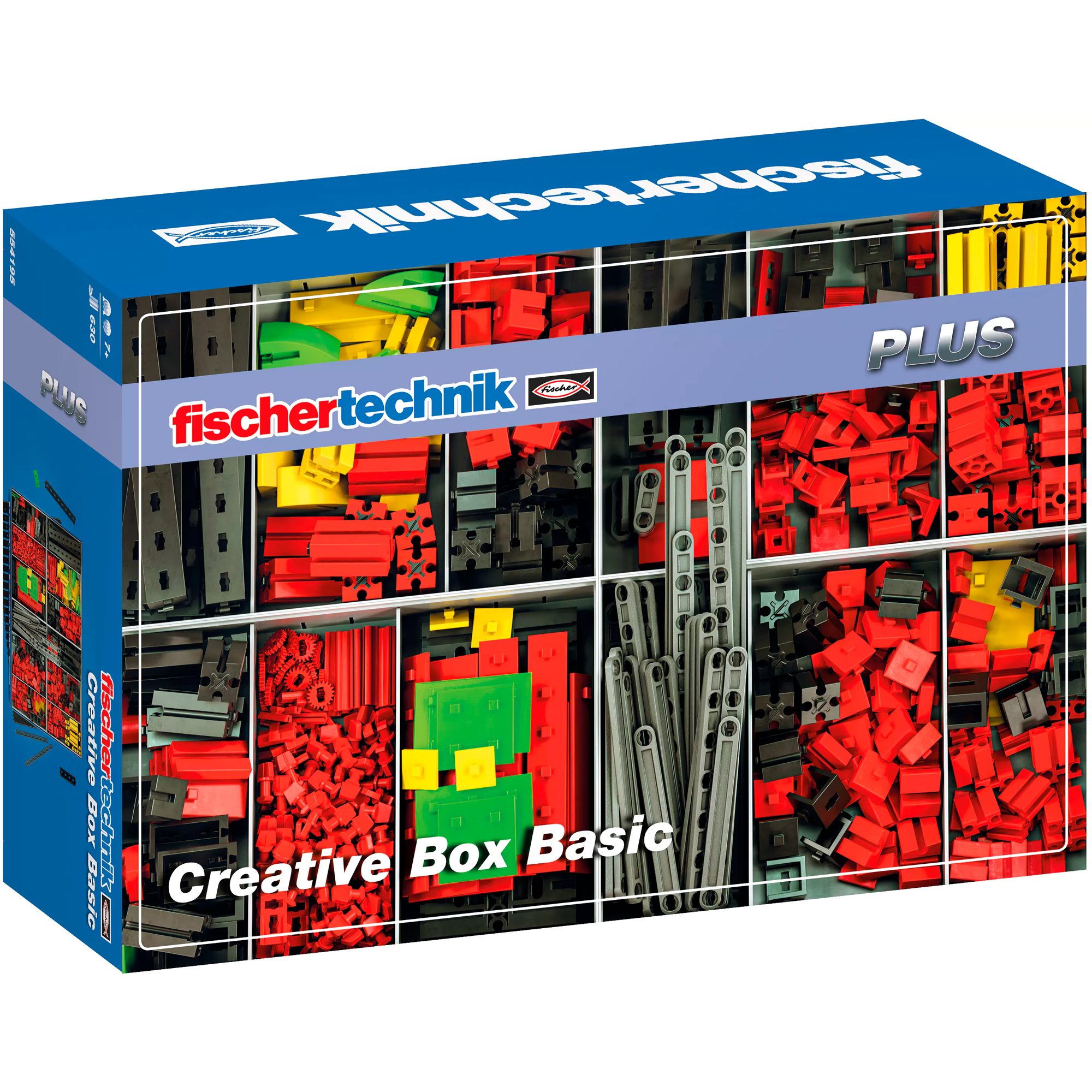 fischertechnik fischertechnik Creative Box Basic, Konstruktionsspielzeug Spielbausteine