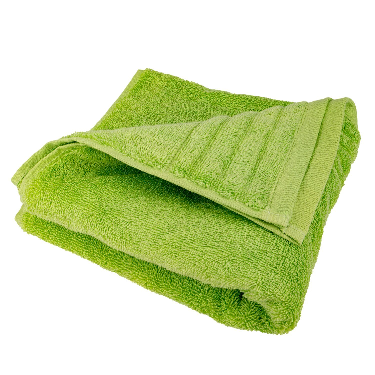 600g/m² Frottier grün Premium-Line, mit Baumwolle Badetuch Traumschloss Supima (1-St), amerikanische 100%