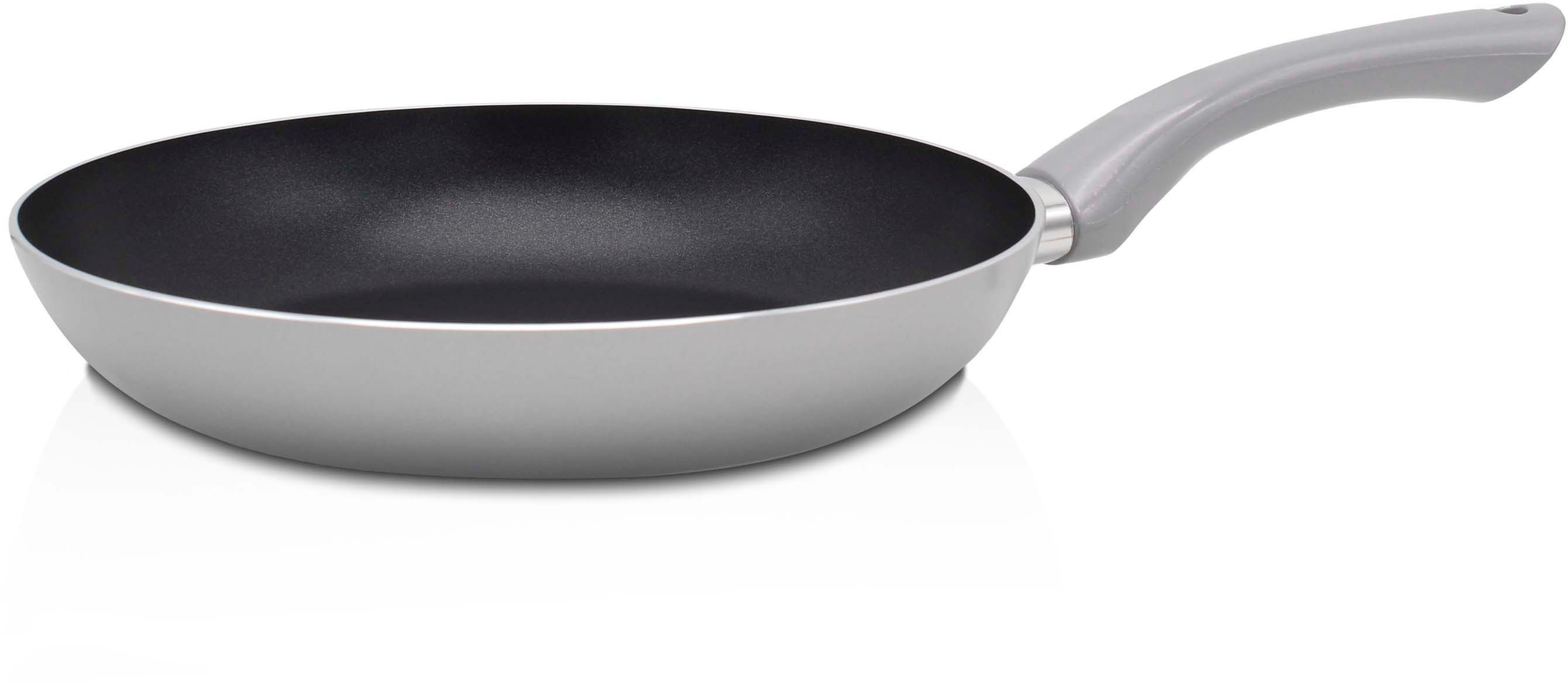 Krüger Bratpfanne Aluminium Pfanne London, Aluminium (1-tlg), für Induktions-Kochfelder geeignet