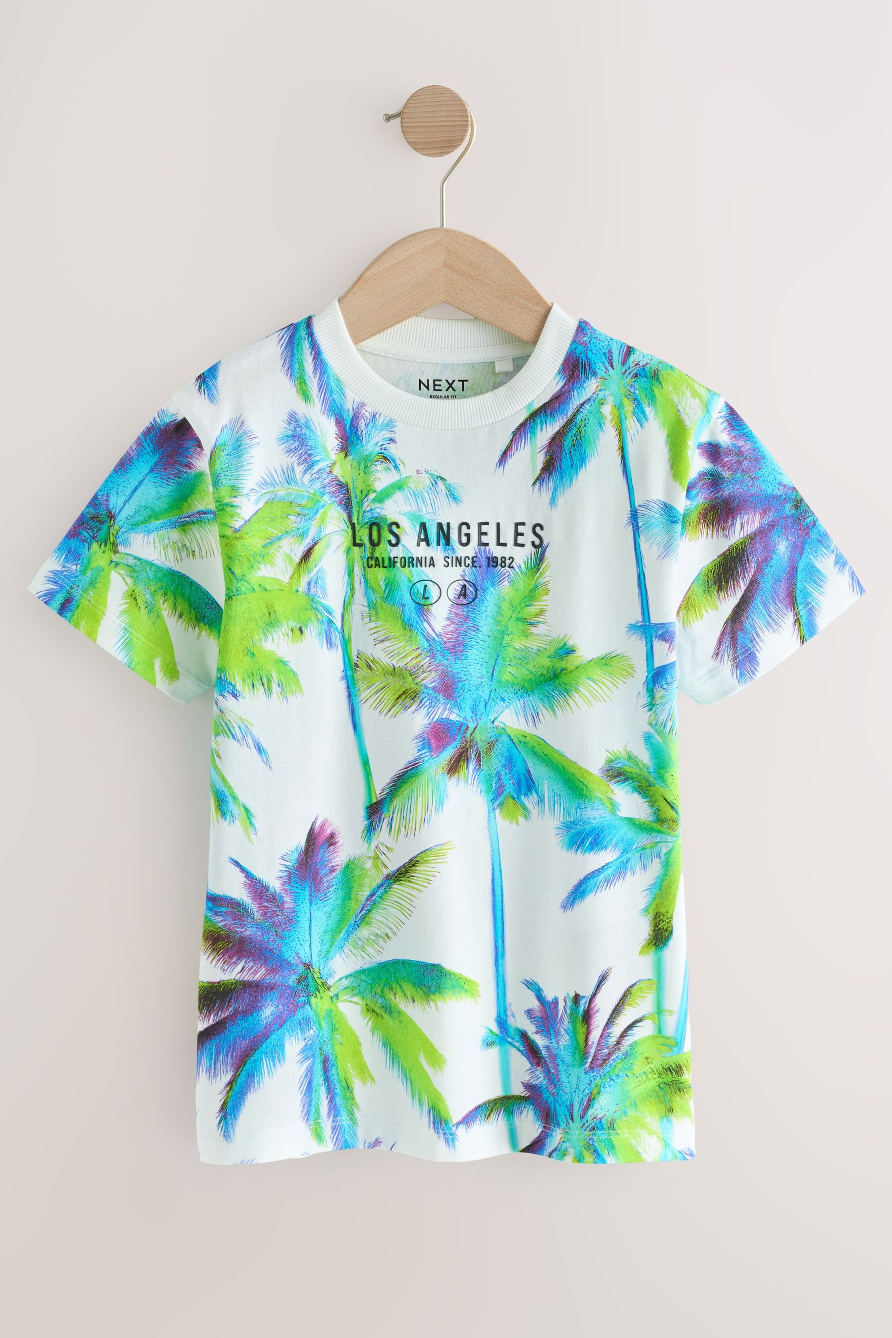 Next Print-Shirt T-Shirt mit Grafik, Fußball (1-tlg)