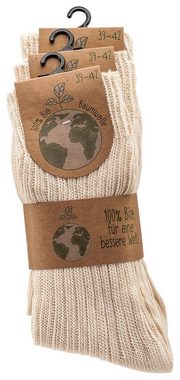 TippTexx 24 Socken 6 Paar GOTS Wellness-Socken 100% Bio-Baumwolle für Damen & Herren
