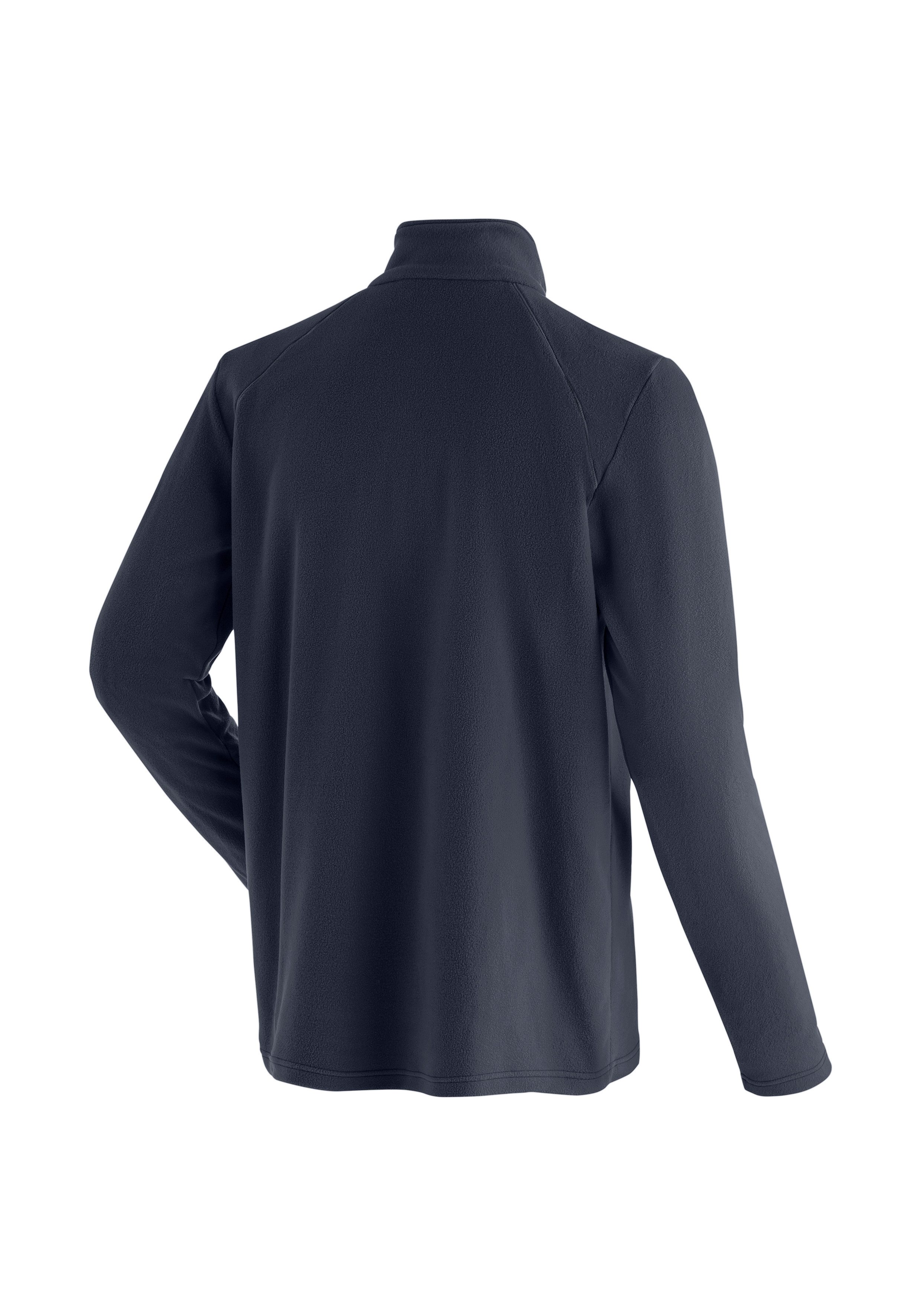 Maier Sports Fleecepullover Dennis Herren Fleece, funktioneller Midlayer, Half-Zip, Regular Fit