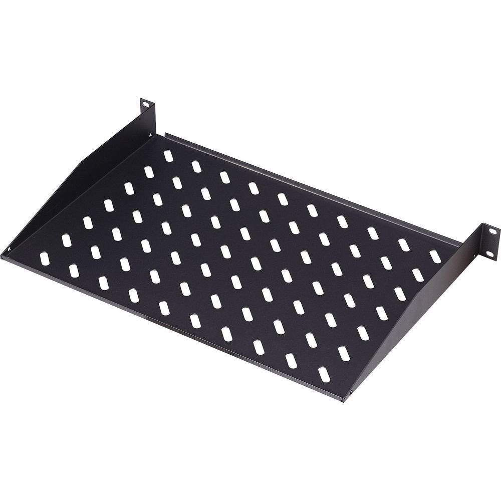 Netzwerkschrank 1HE Fachboden, festeinbau, 400x44 mm