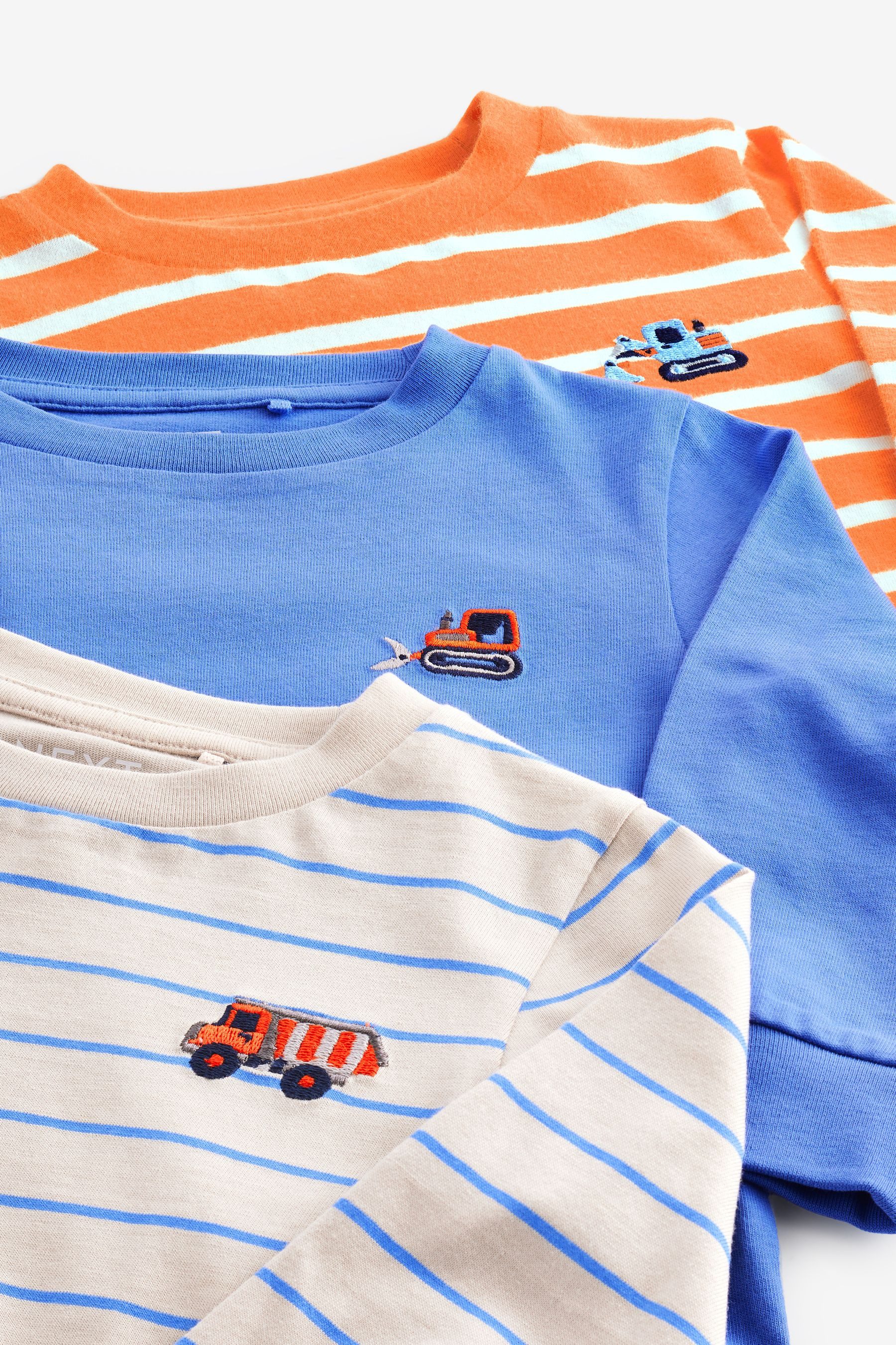 Next Langarmshirt Langarm-Shirts, 3er-Pack (3-tlg) günstig online kaufen