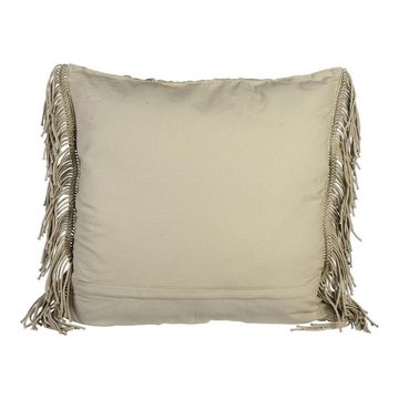 Kissenbezug Makramee-Kissenhülle Talvi, Depot, aus Baumwolle, L 60 Zentimeter, B 60 Zentimeter