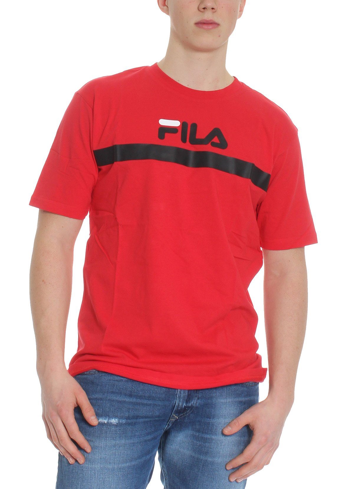 Fila T-Shirt Fila T-Shirt Herren ANATOLI TEE 687231 006 Rot True Red