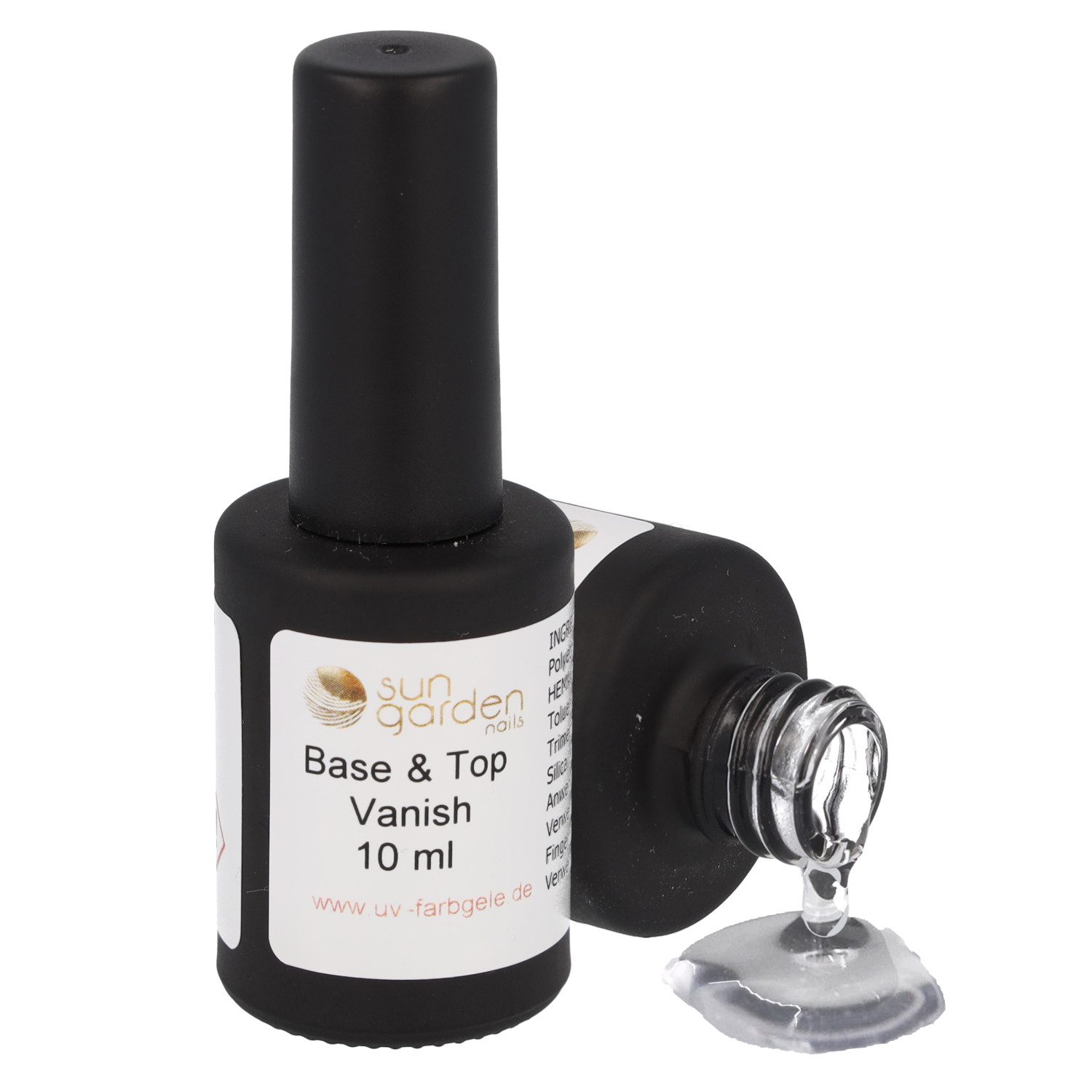 Gel-Nagellack UV Base & Top Vanish 10 ml - 2 in1