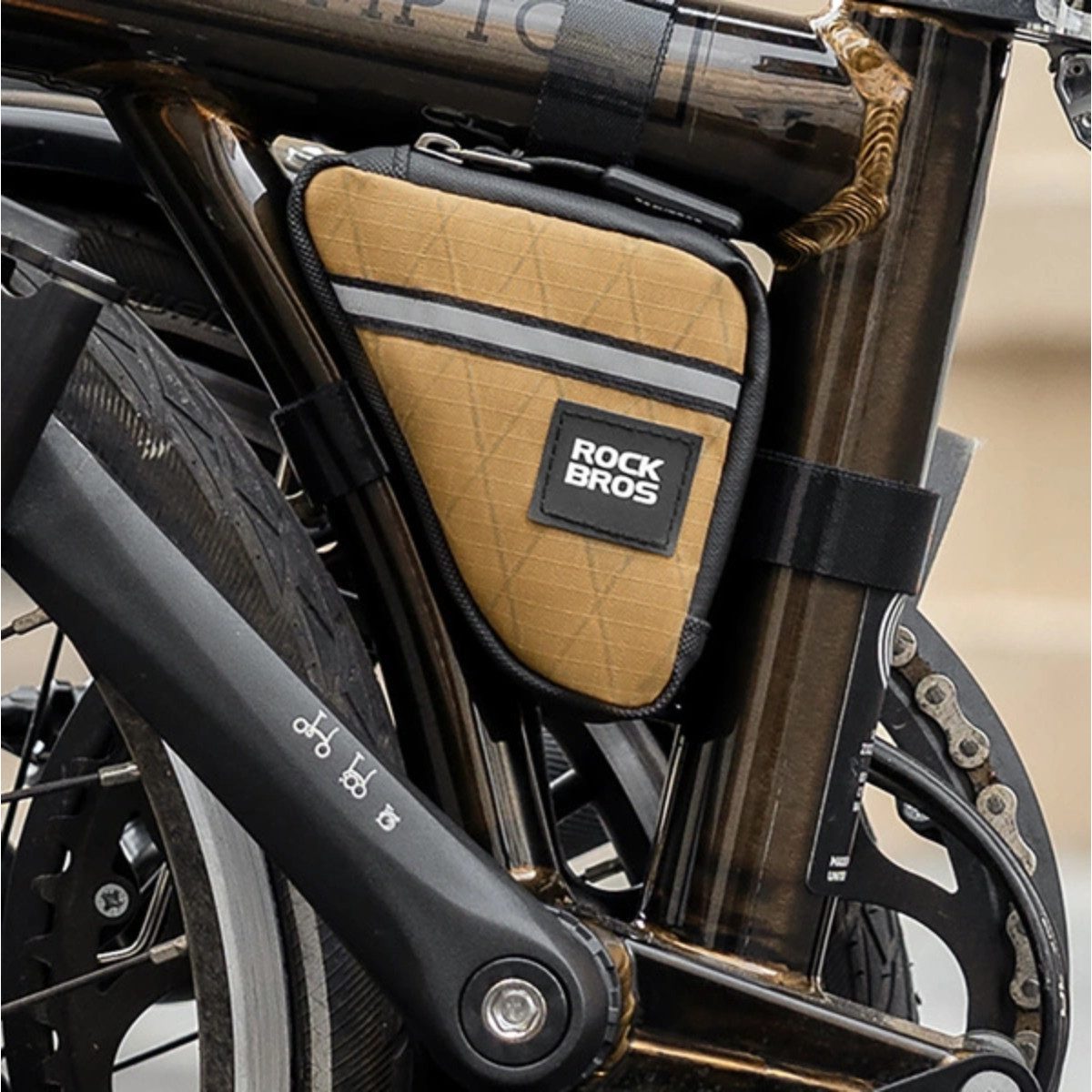 Fahrradtasche Rockbros Triangle Fahrrad Rahmentasche 0.25L