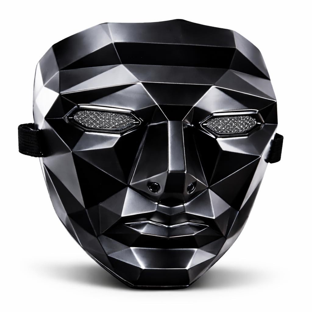 Kostümheld® Kostüm Squid Game Maske für Herren Damen Halloween Kostüm Fasching