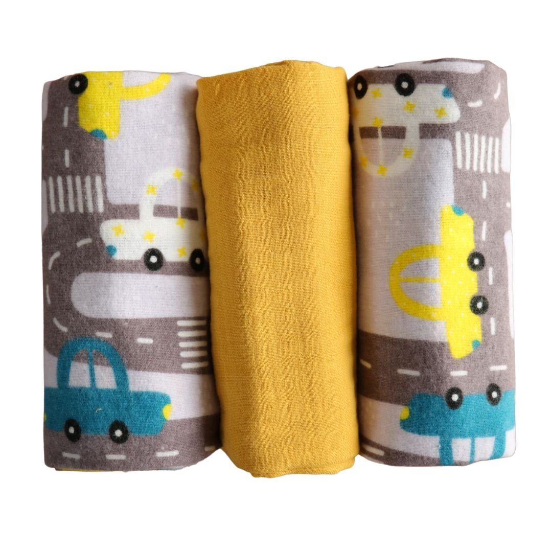 Spucktuch Baby Spucktücher 3er Mix - Musselin + Molton, limited Edition