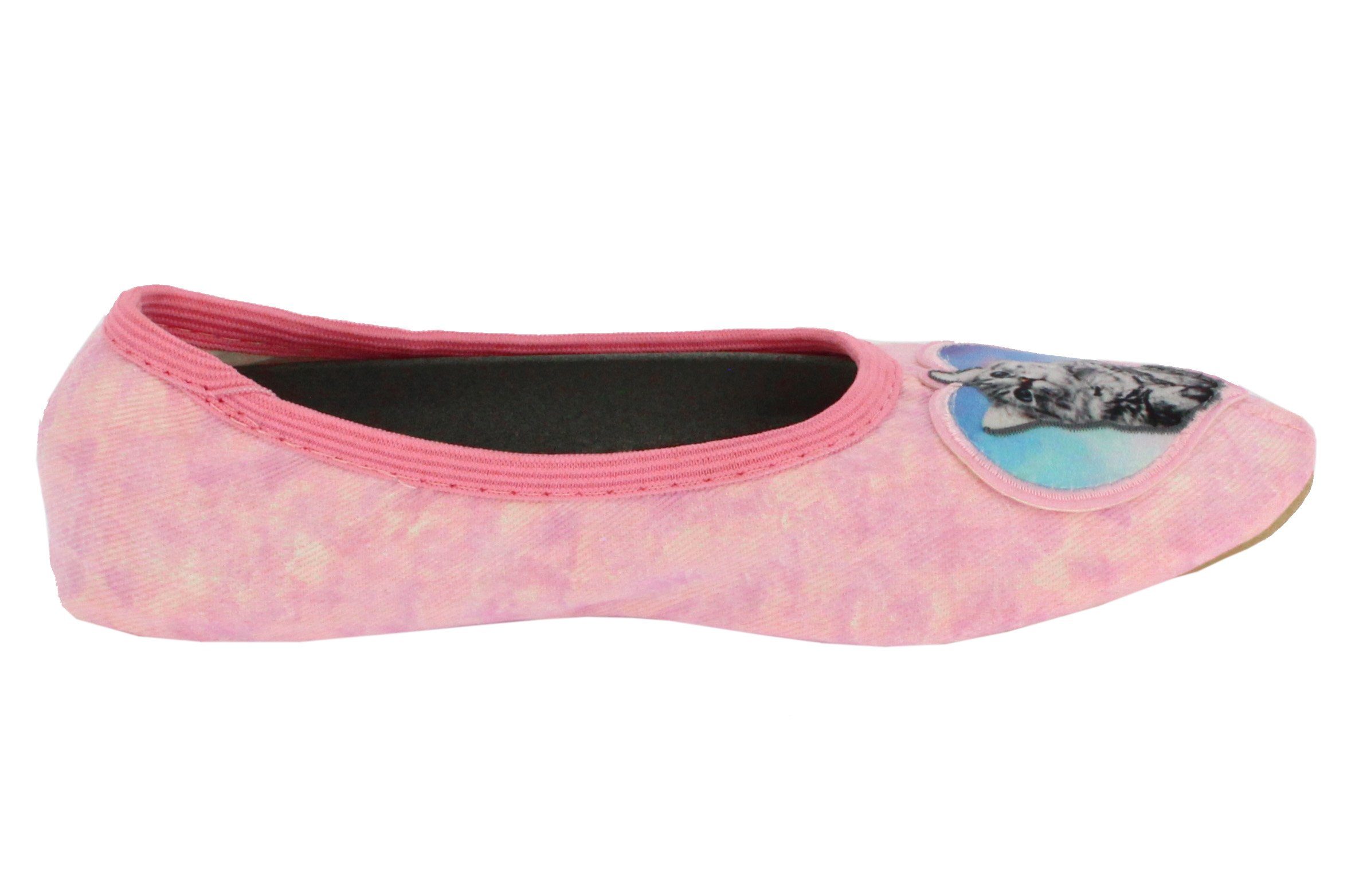 Beck Schläppchen Miez Gymnastikschuh (für Sport, Kita, Schule und Zuhause) mit rutschfester Laufsohle