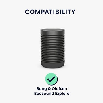 kwmobile Lautsprecher-Hülle Silikon Hülle für Bang & Olufsen Beosound Explore, Schutzhülle für Mini Speaker