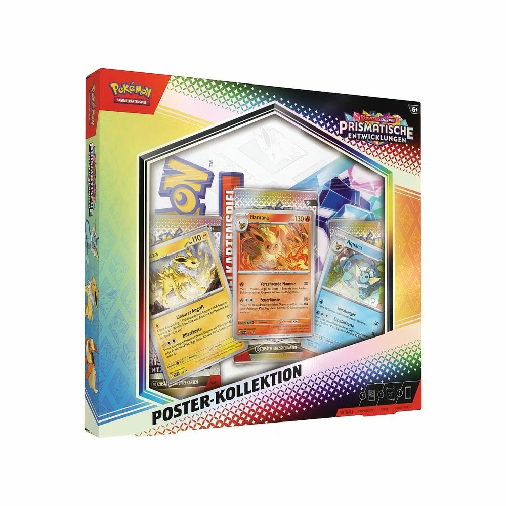 AMIGO Sammelkarte Pokémon Prismatische Entwicklungen Poster-Kollektion Deut günstig online kaufen