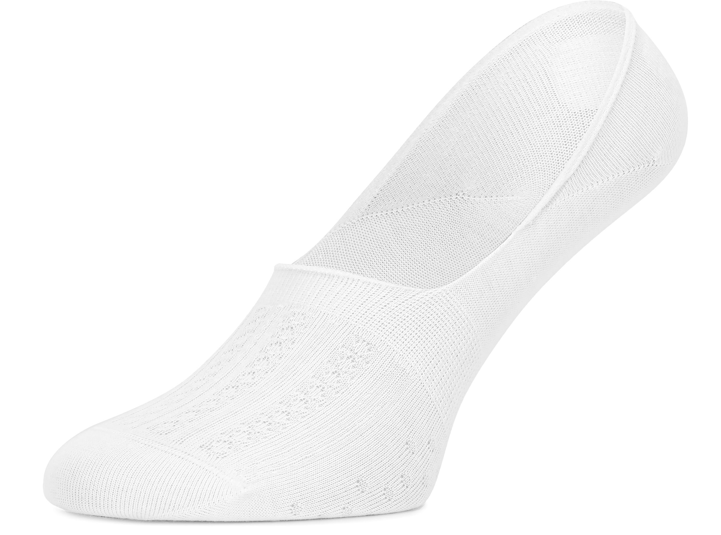 Socken Weiß Damen Merry MSGI034 Socken Sneaker Style