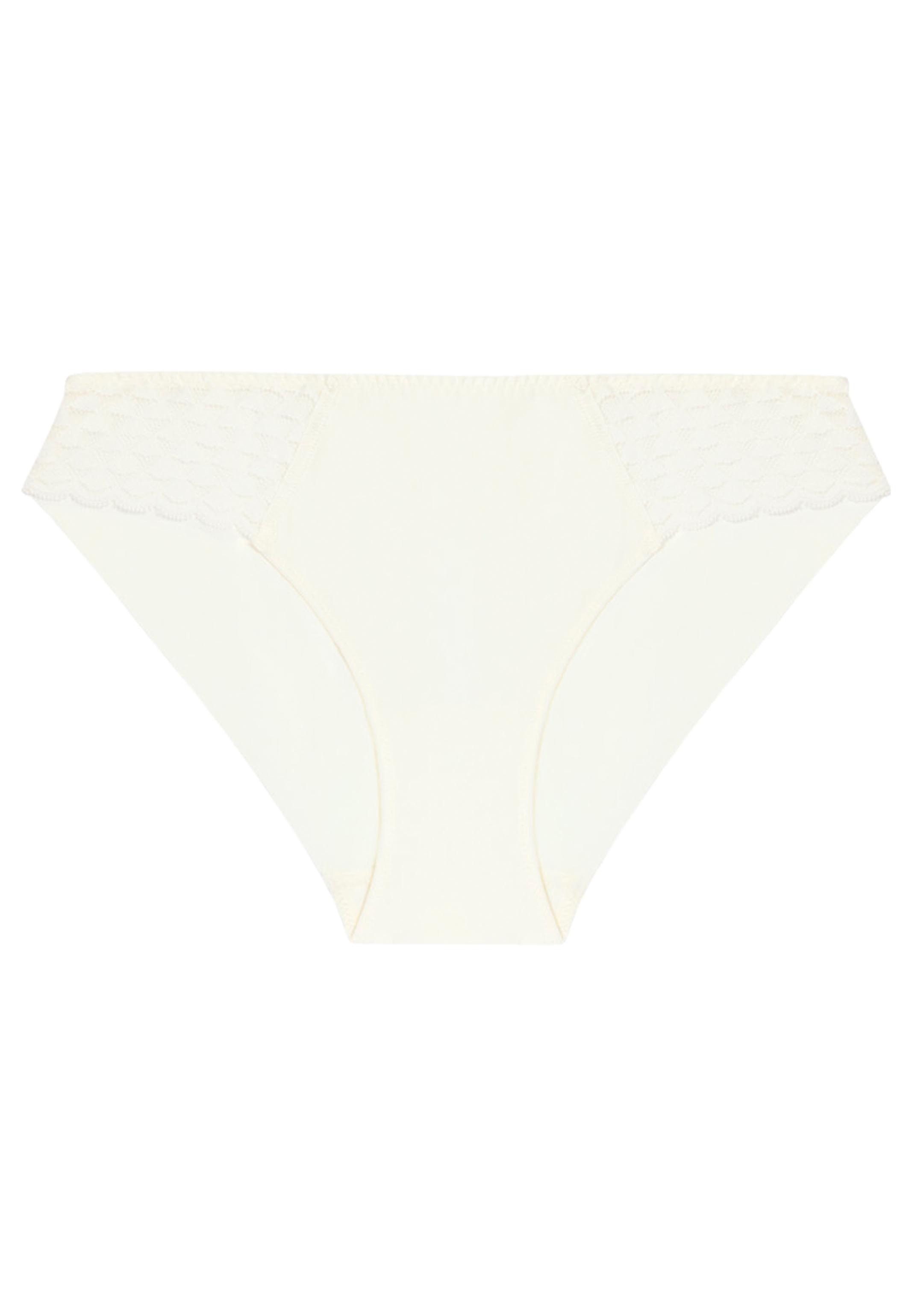 SIMONE PERELE Midislip Subtile (1-St) Slip - Blickdicht - Stilvolle Spitzeneinsätze, Glatte Verarbeitung