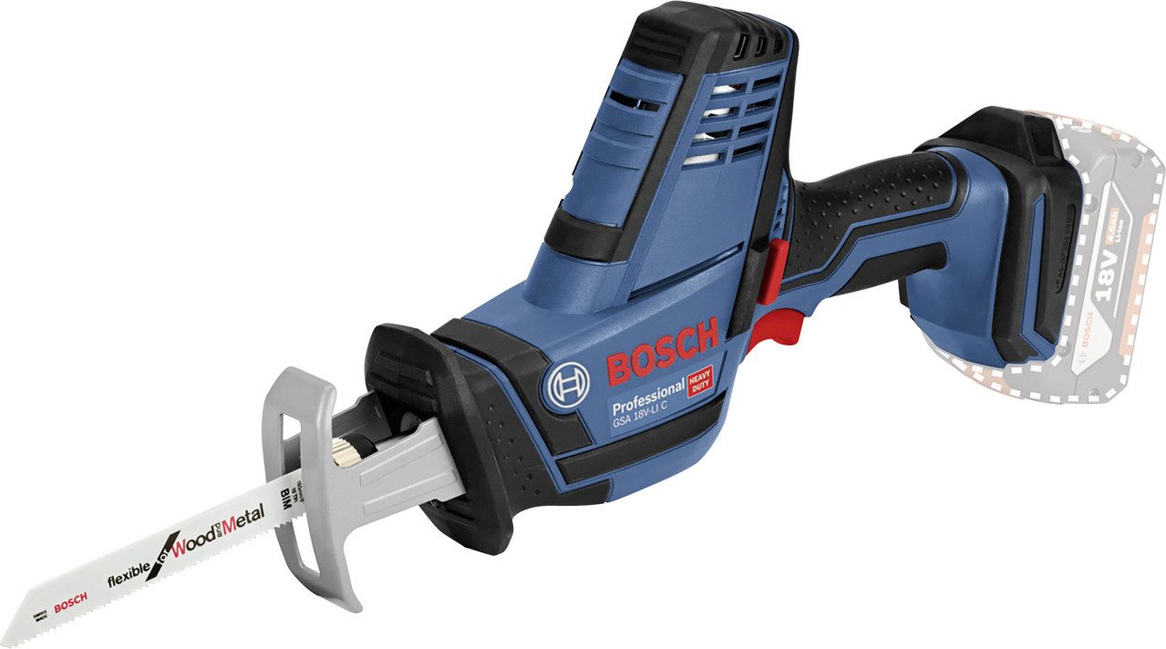 BOSCH Akku-Säbelsäge Bosch Professional Akku-Säbelsäge GSA 18 V-LI C günstig online kaufen
