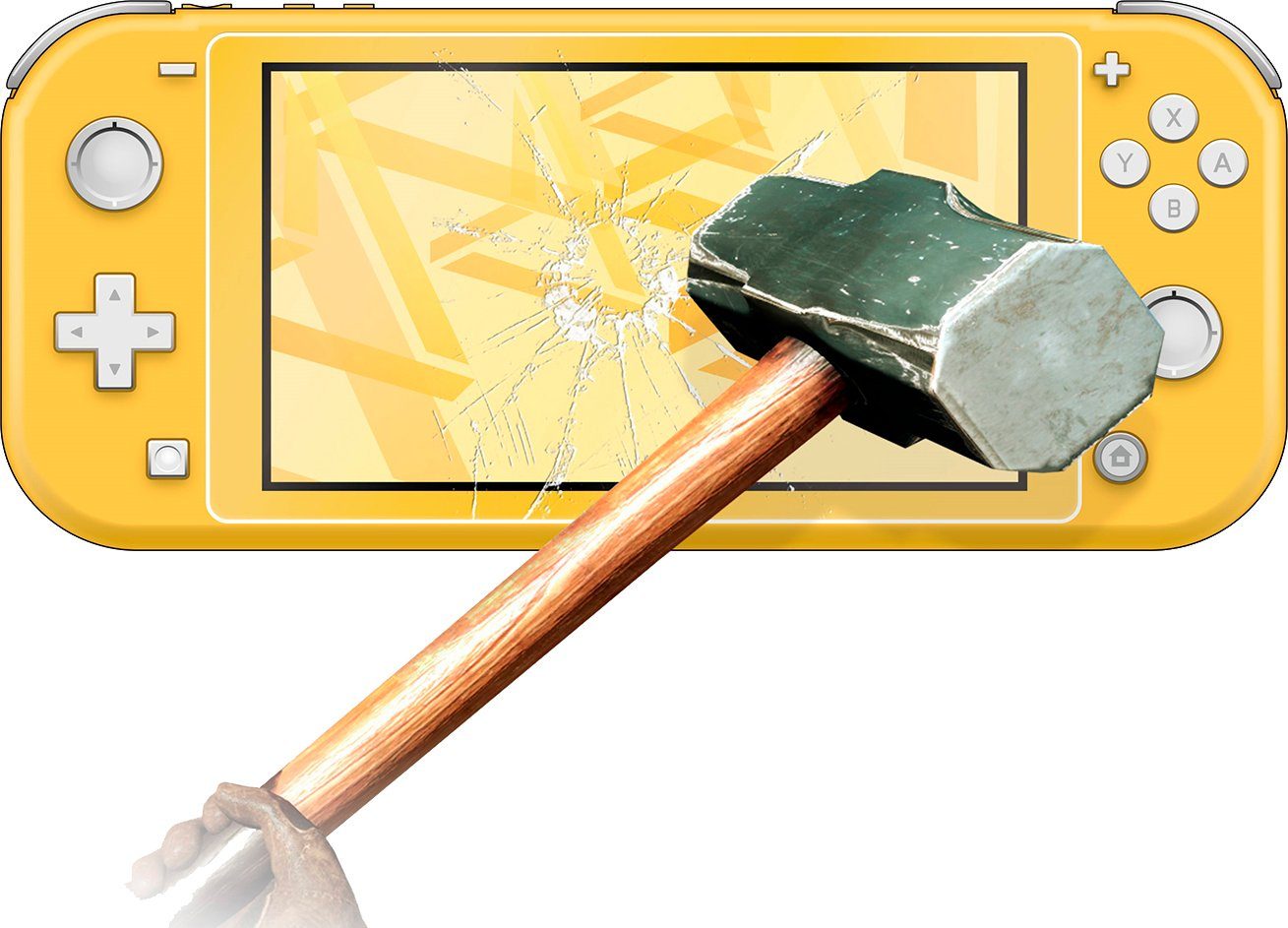 Steelplay Displayschutzfolie JVASWI00068 für Switch Lite