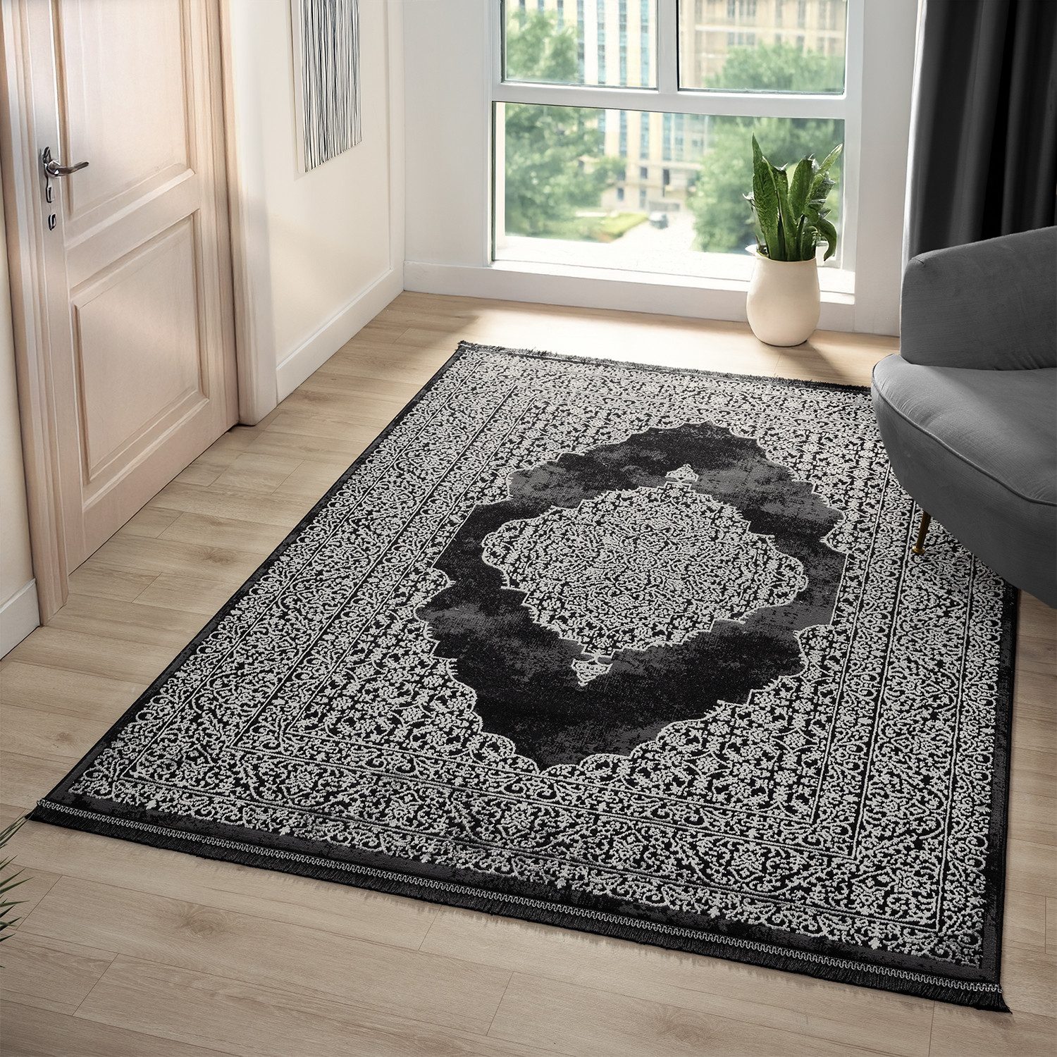 Vimoda Teppich Luxus Orientteppich, Speziale Design, günstig online kaufen