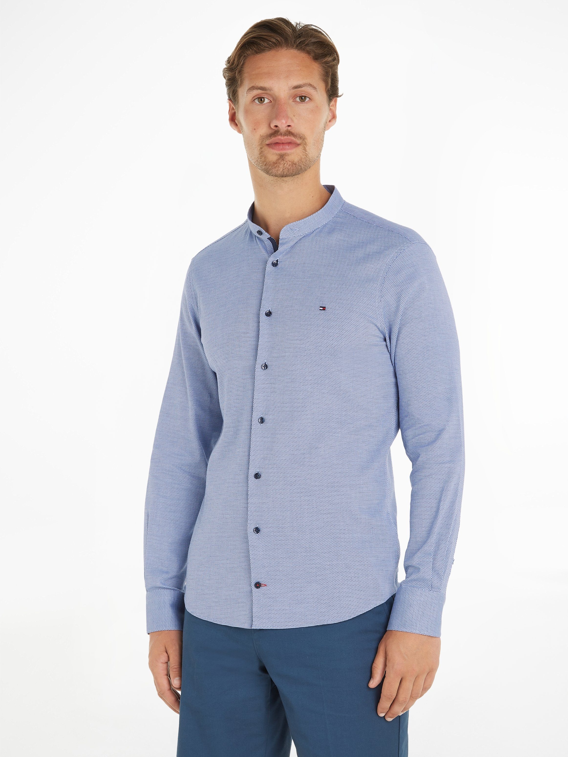 Tommy Hilfiger Langarmhemd CL STRETCH DOBBY SF SHIRT