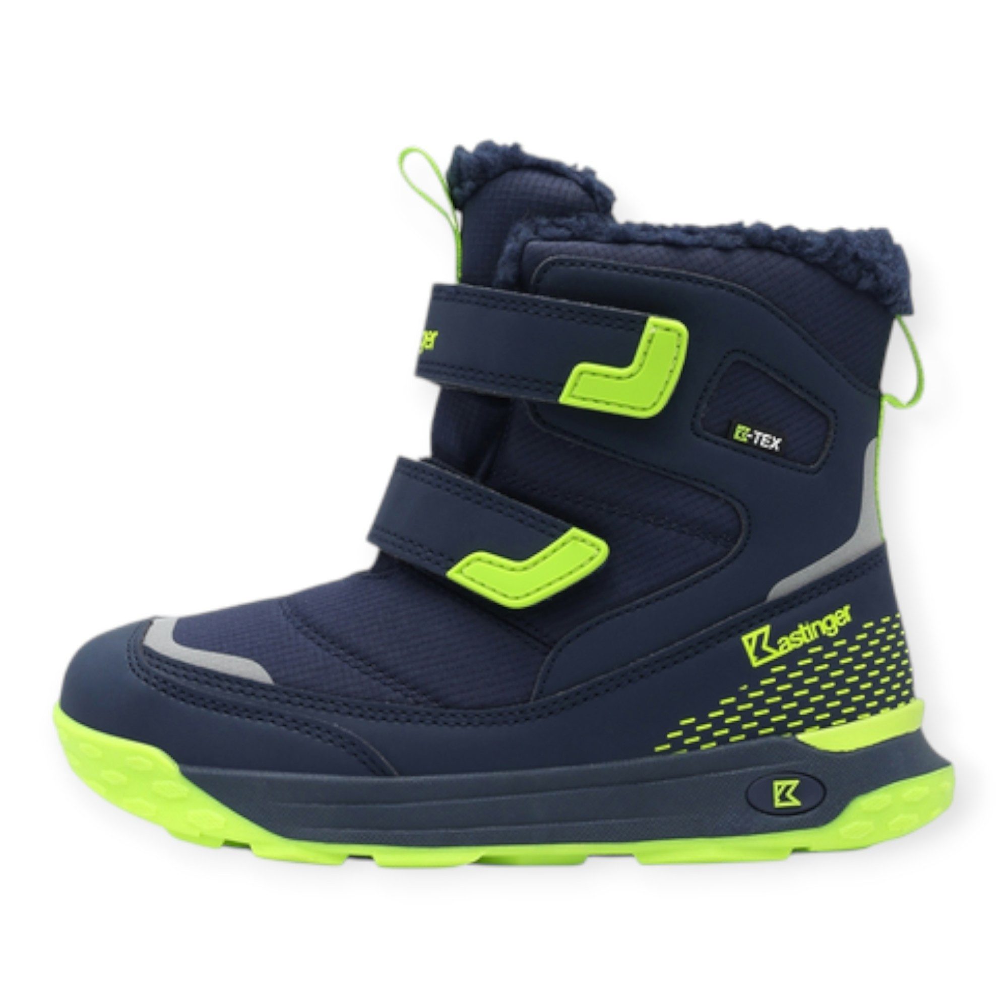 Kastinger UT-Arctica MID V KTX (wasserdicht, warmes Innenfutter) navyblau/lime Winterstiefel