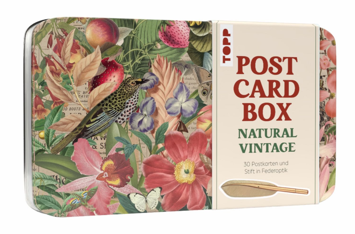 frechverlag Grußkarten Postcard Box - Natural Vintage